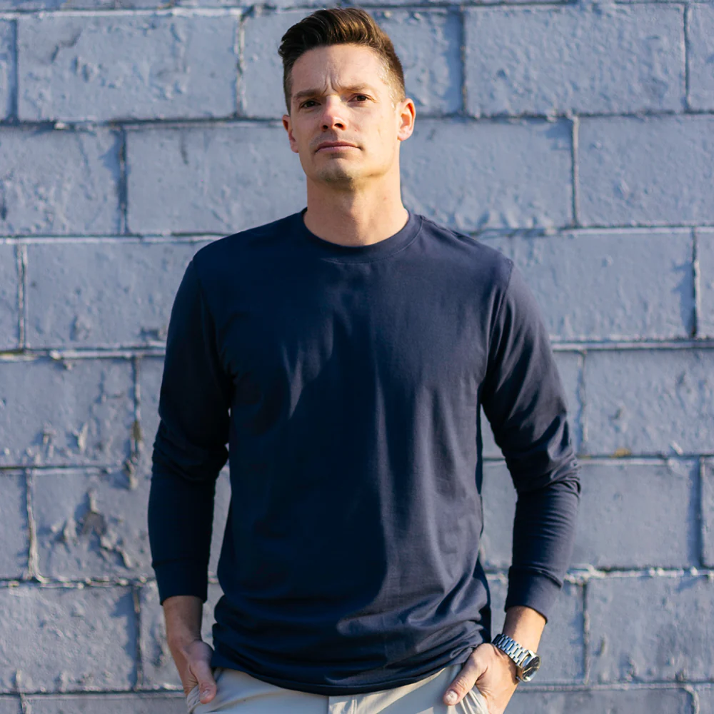 10200L The Aprés - Men's Long Sleeve T-Shirt - Image 20
