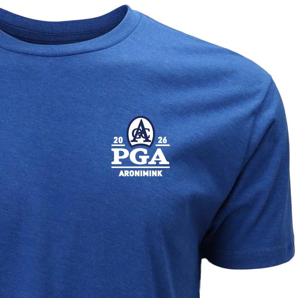 2026 PGA Aronimink Poster T-Shirt by Lee Wybranski - Image 15