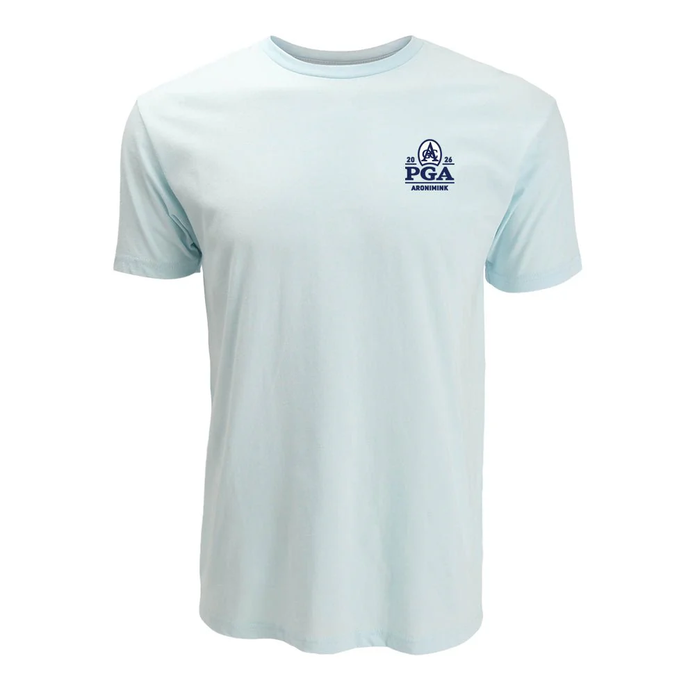 2026 PGA Aronimink Poster T-Shirt by Lee Wybranski - Image 6