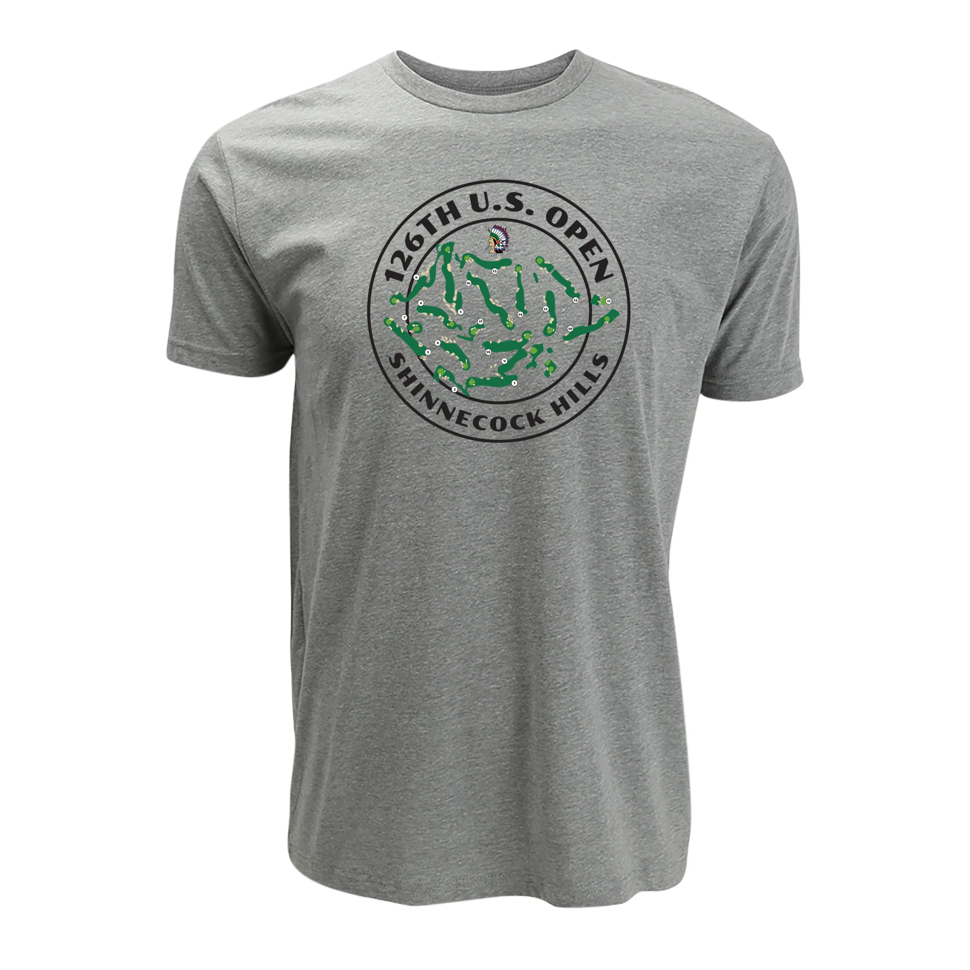 2026 U.S. Open Shinnecock Hills Course Map T-Shirt - Image 4