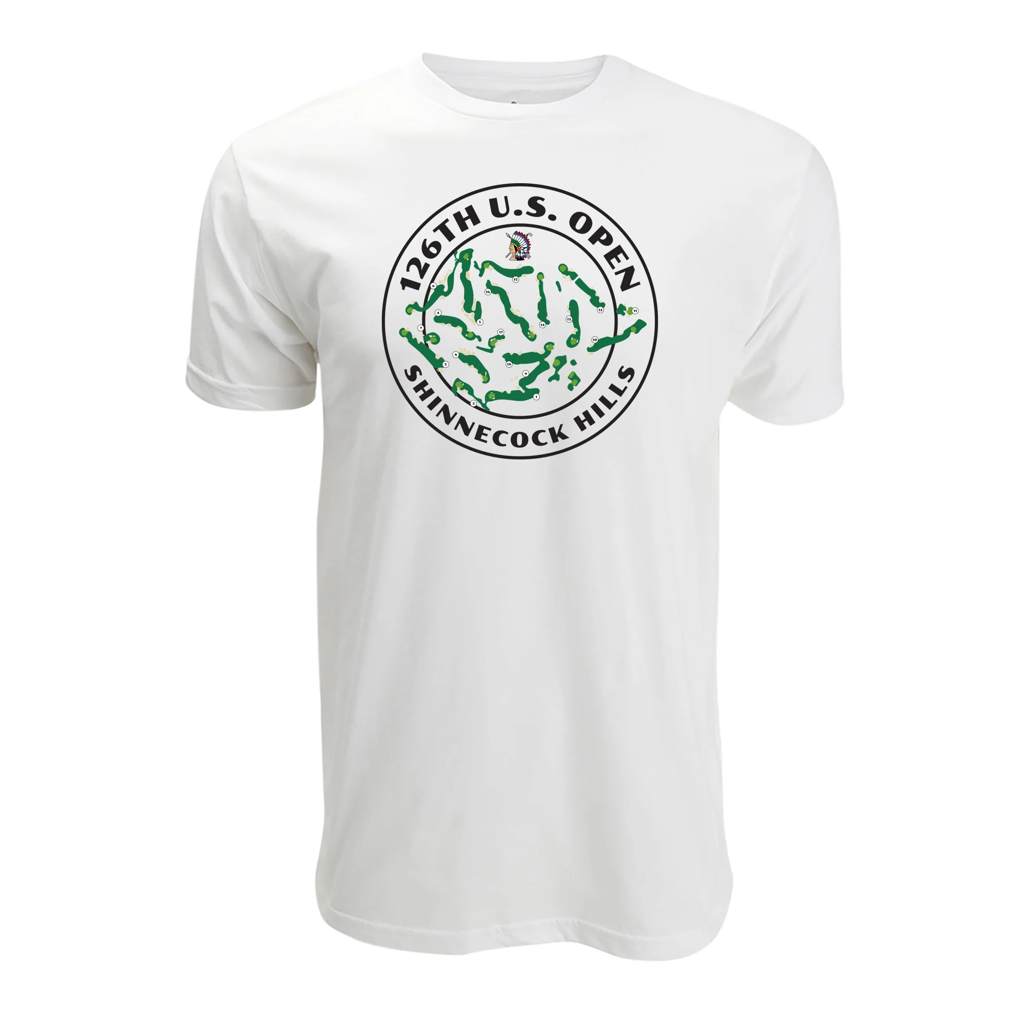 2026 U.S. Open Shinnecock Hills Course Map T-Shirt - Image 7