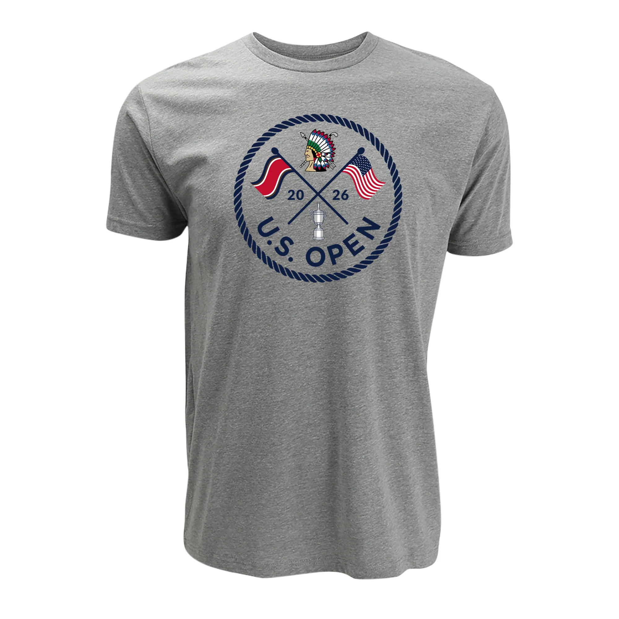 2026 U.S. Open Shinnecock Hills Cross Flags T-Shirt