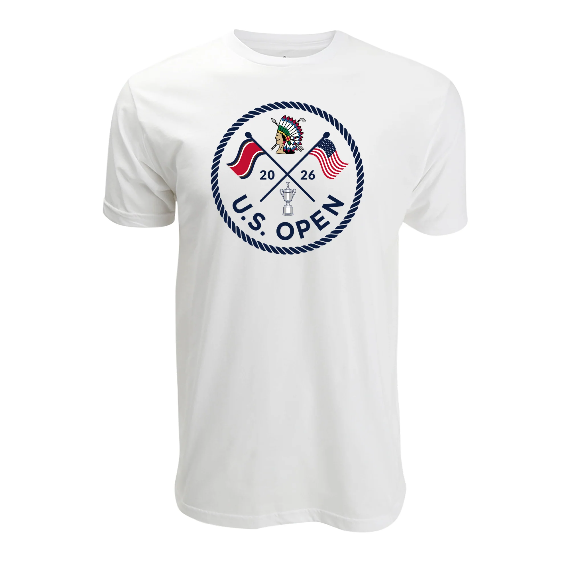 2026 U.S. Open Shinnecock Hills Cross Flags T-Shirt - Image 4