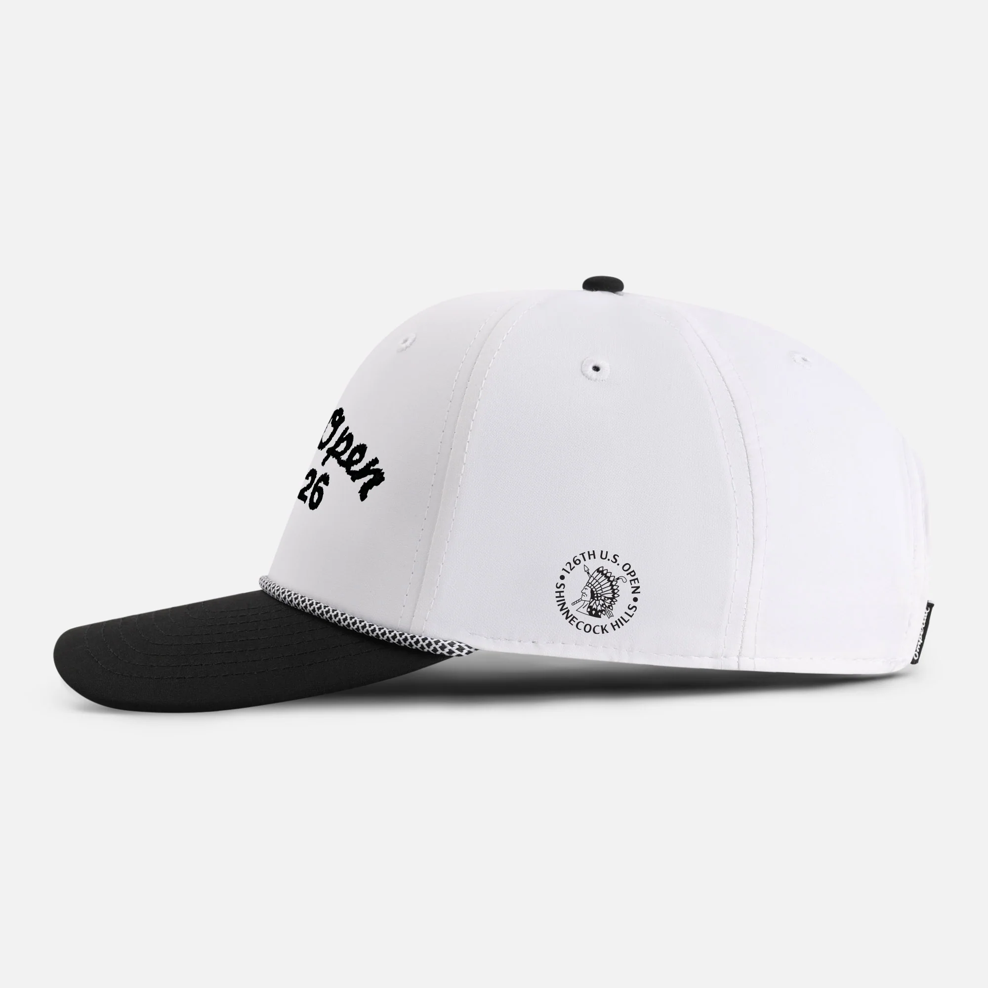 2026 U.S. Open Shinnecock Hills Script 6-Panel Two-Tone Performance Rope Hat - Image 3