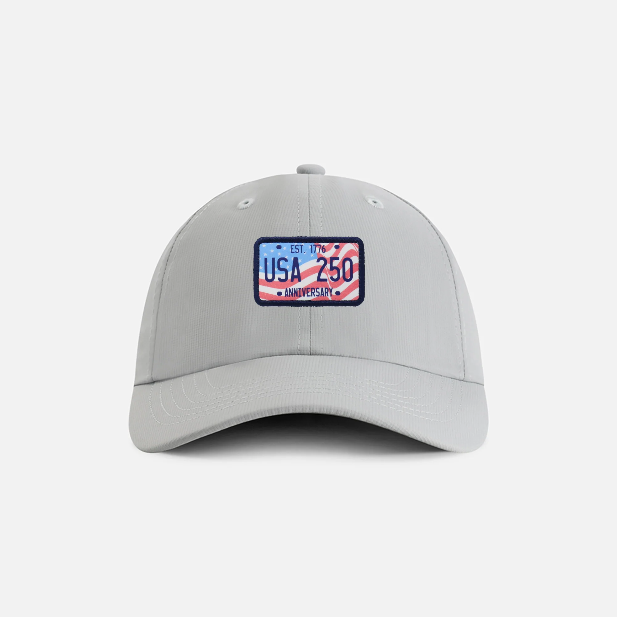 250th Anniversary License Plate Patch Original Performance Hat - Image 13
