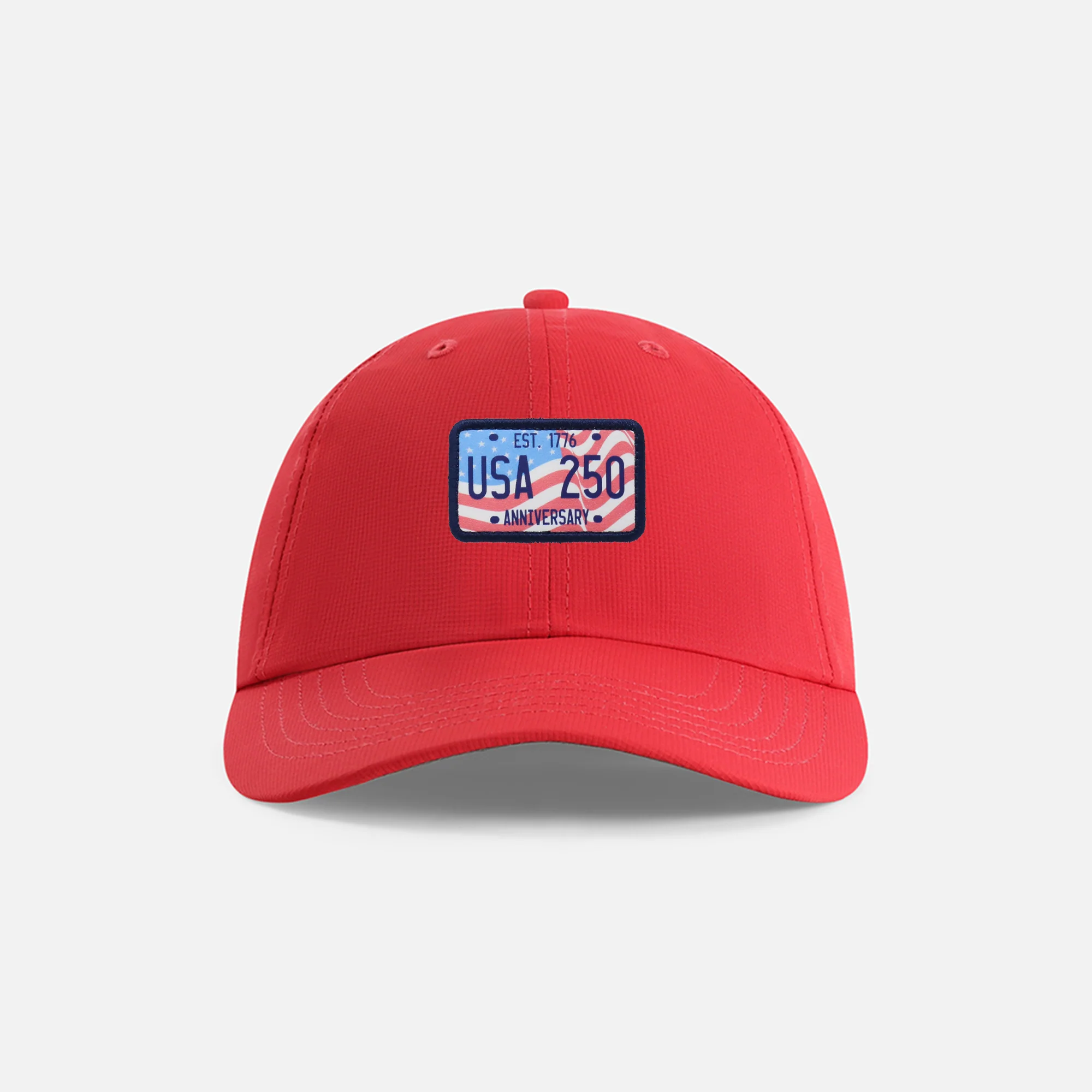 250th Anniversary License Plate Patch Original Performance Hat - Image 17
