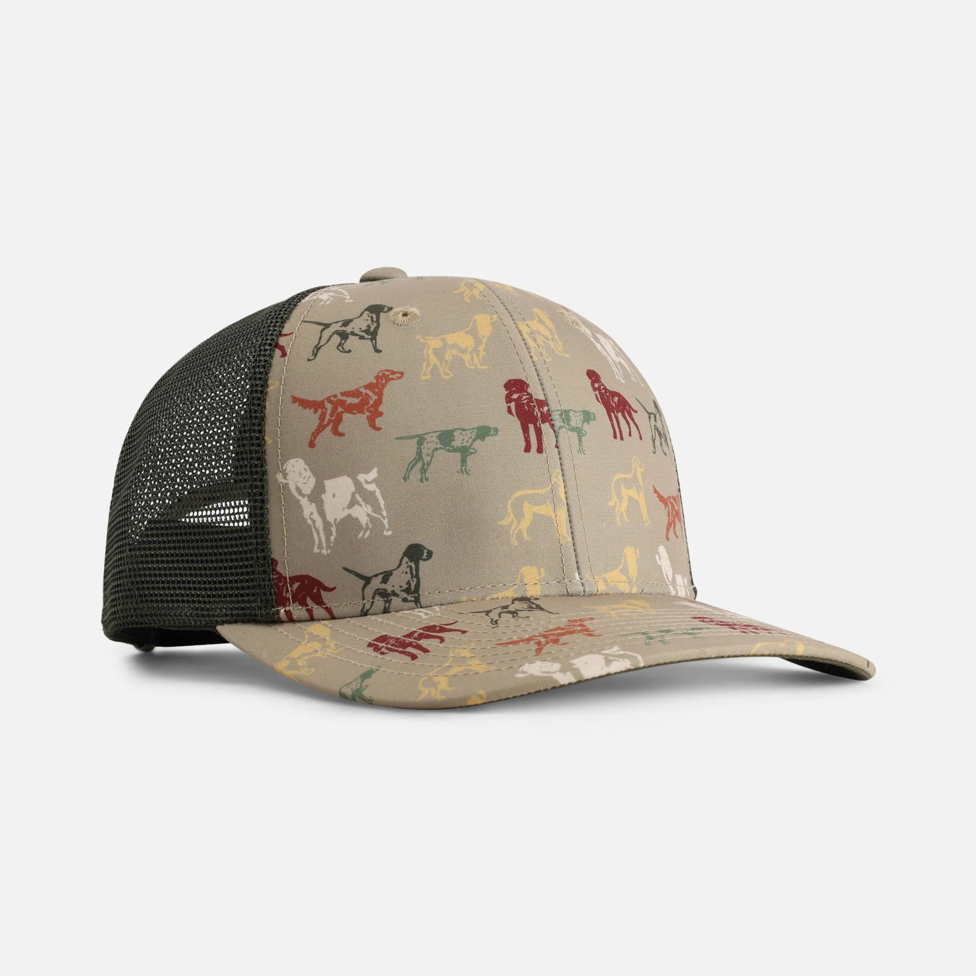 4074 - The Passenger Side Micro Print Mesh Back Cap