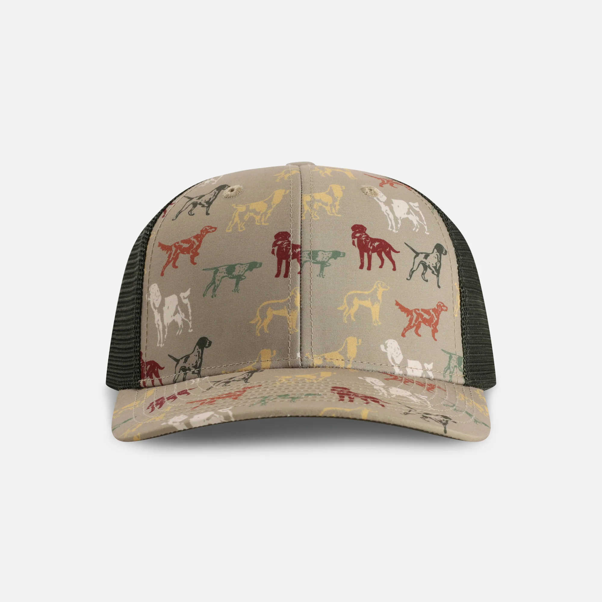 4074 - The Passenger Side Micro Print Mesh Back Cap - Image 2
