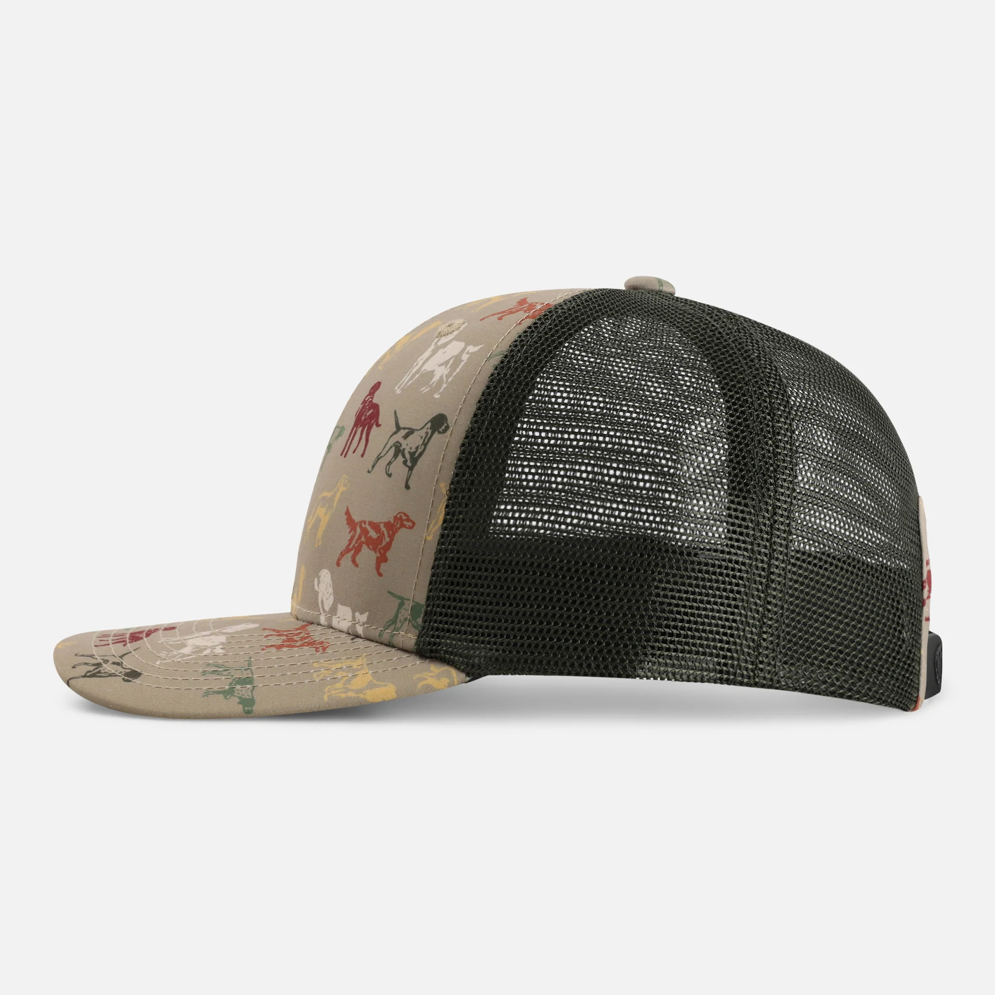 4074 - The Passenger Side Micro Print Mesh Back Cap - Image 3