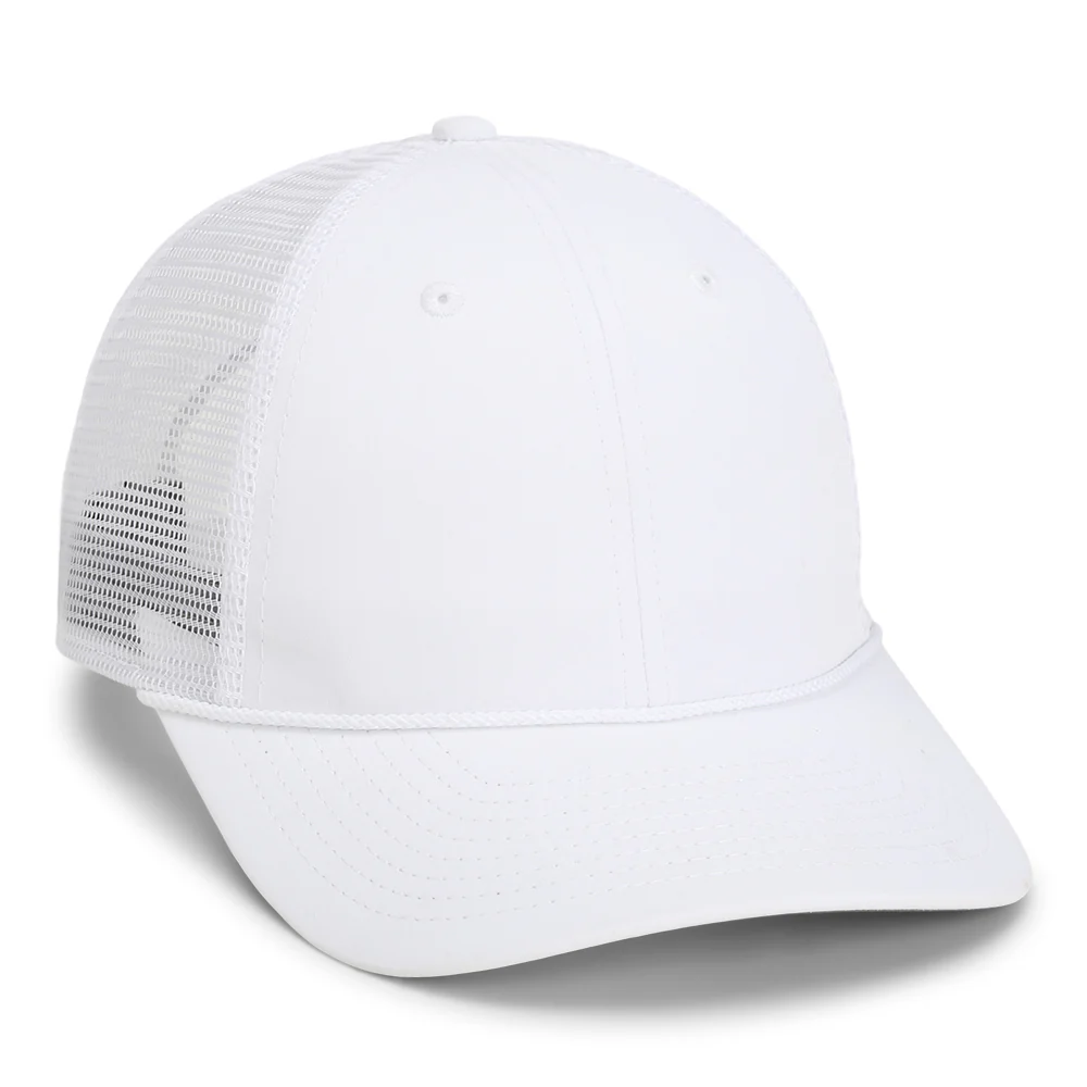 7055 - The Night Owl Mesh Back Performance Rope Cap - Image 9