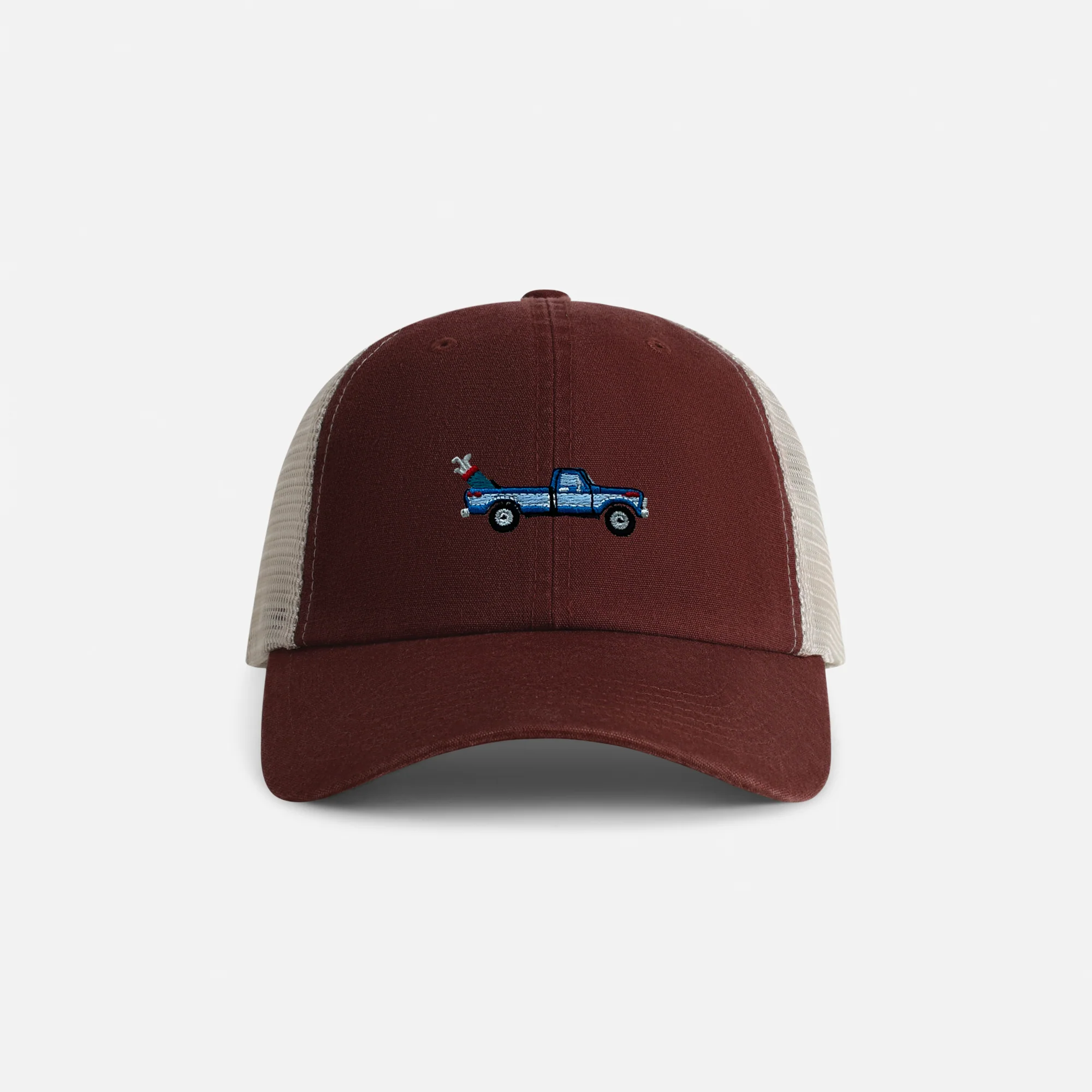 "Back 9 Beater" Stone Washed Meshback Cotton Hat - Image 2