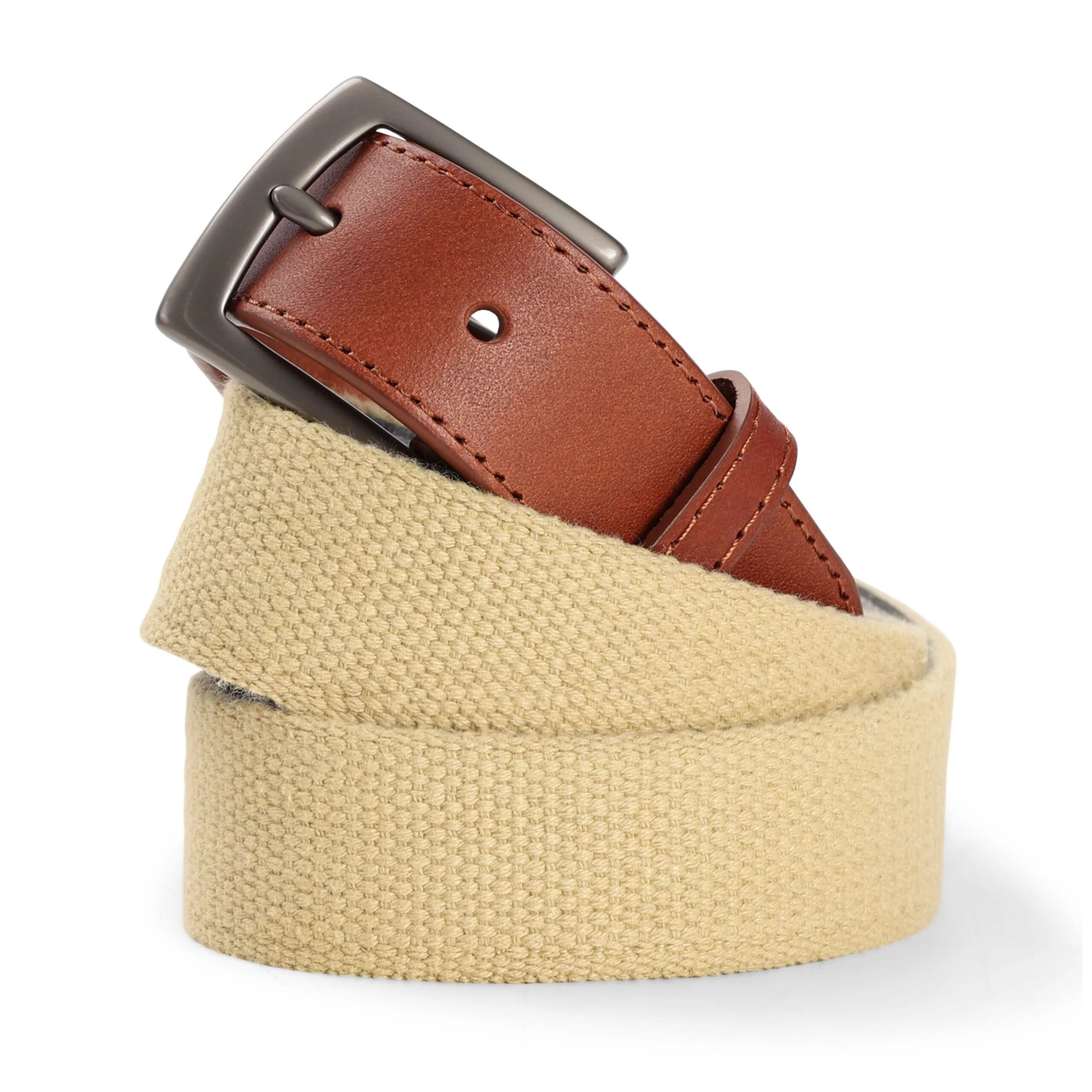 BL101 - The Imperial Brown Leather Belt - Image 14