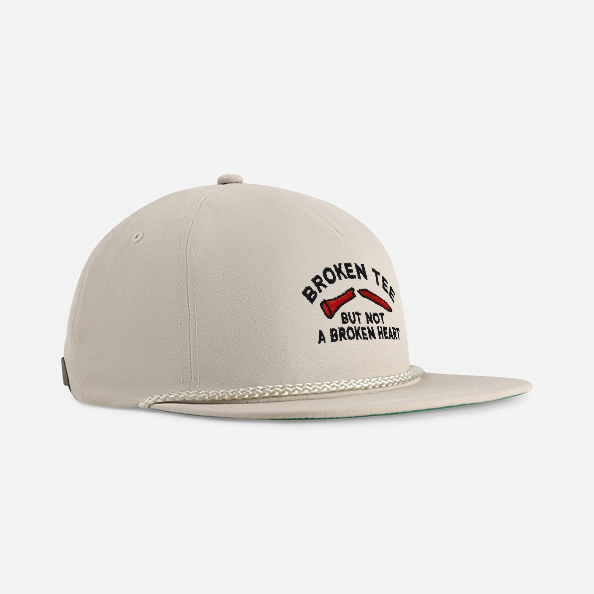"Broken Tee, But Not A Broken Heart" Original Rope Hat