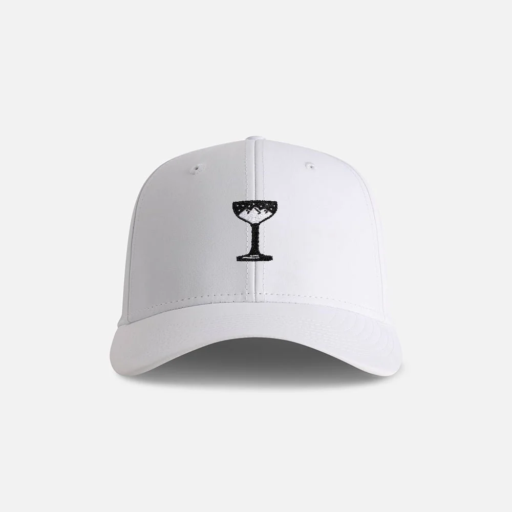 "Champagne Powder" Perforated Performance Hat - Image 2
