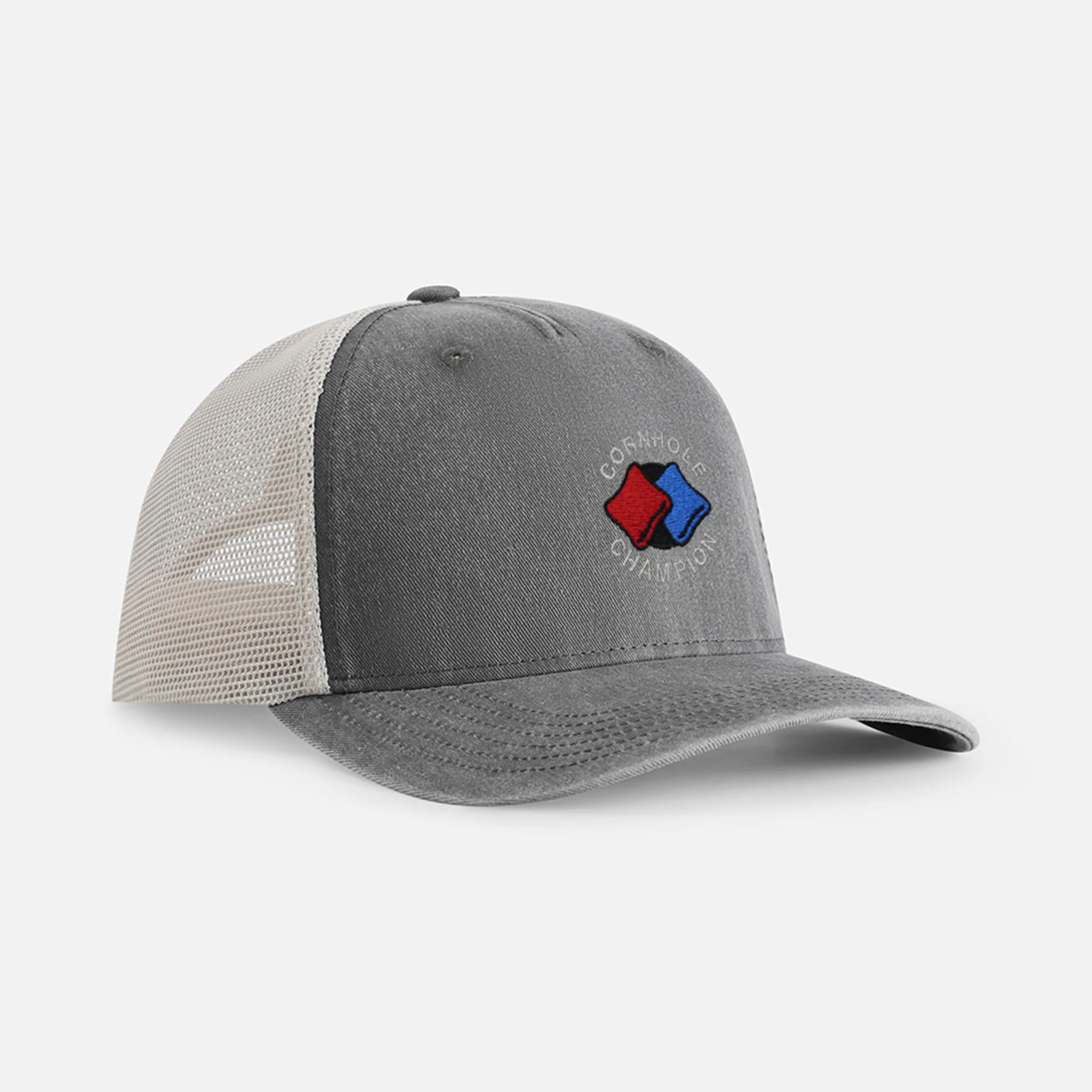 "Cornhole Champion" 5-Panel Mesh Back Hat - Image 5