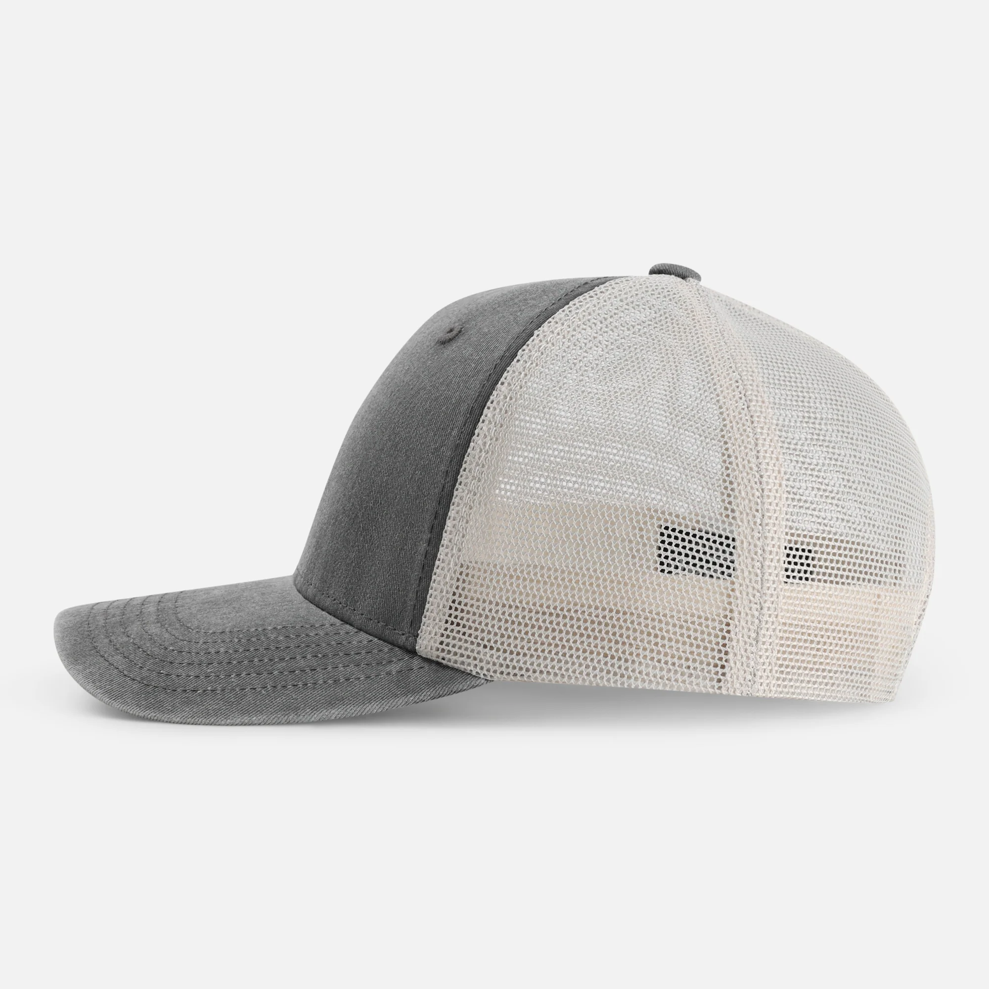 Iron City 3D Patch Mesh Back 5-Panel Hat - Image 2