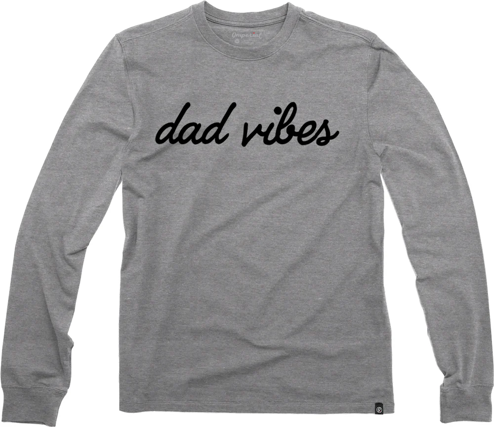 "Dad Vibes" Men's Long Sleeve T-Shirt