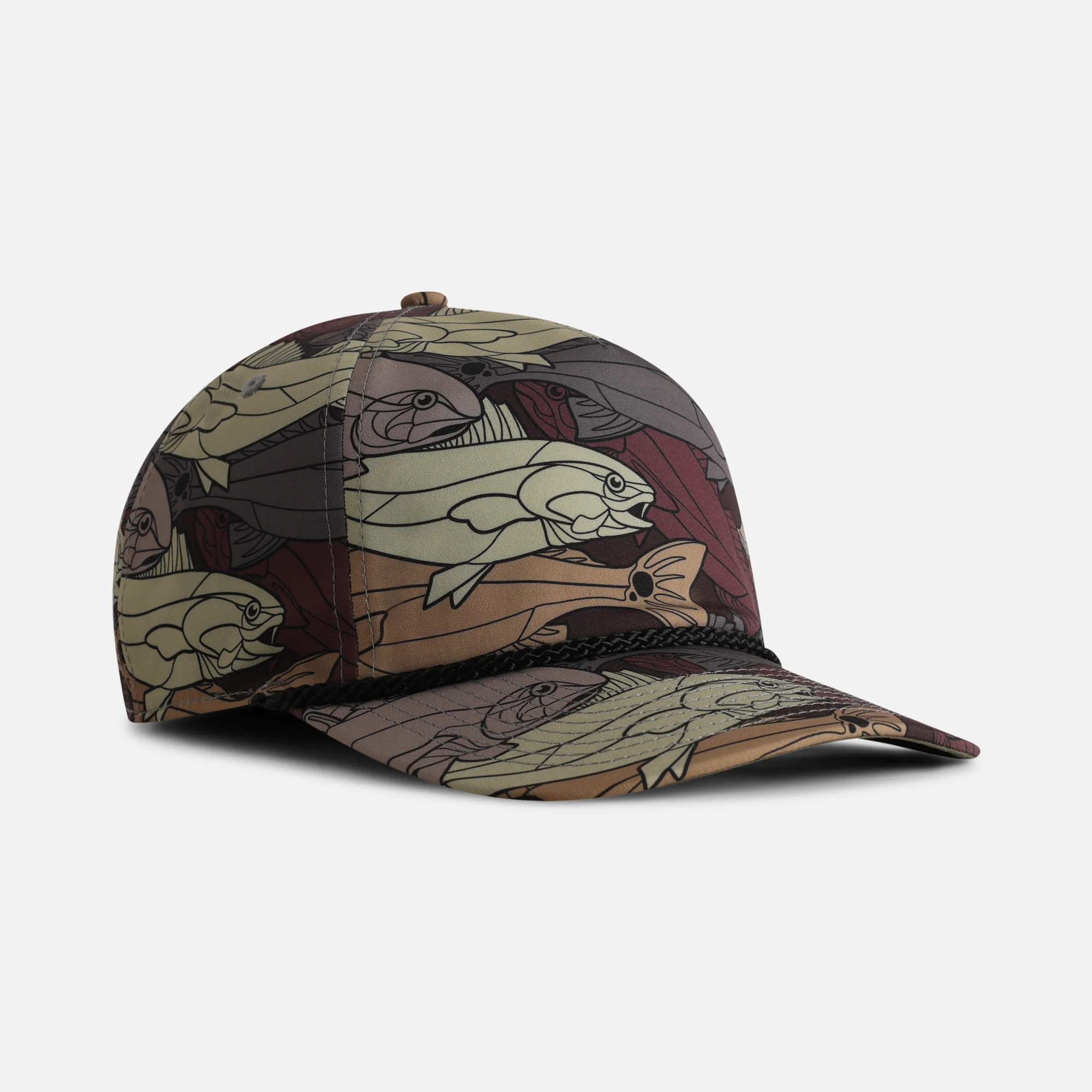 DNA014 - The Golden Hour Printed Performance Rope Cap - Image 29