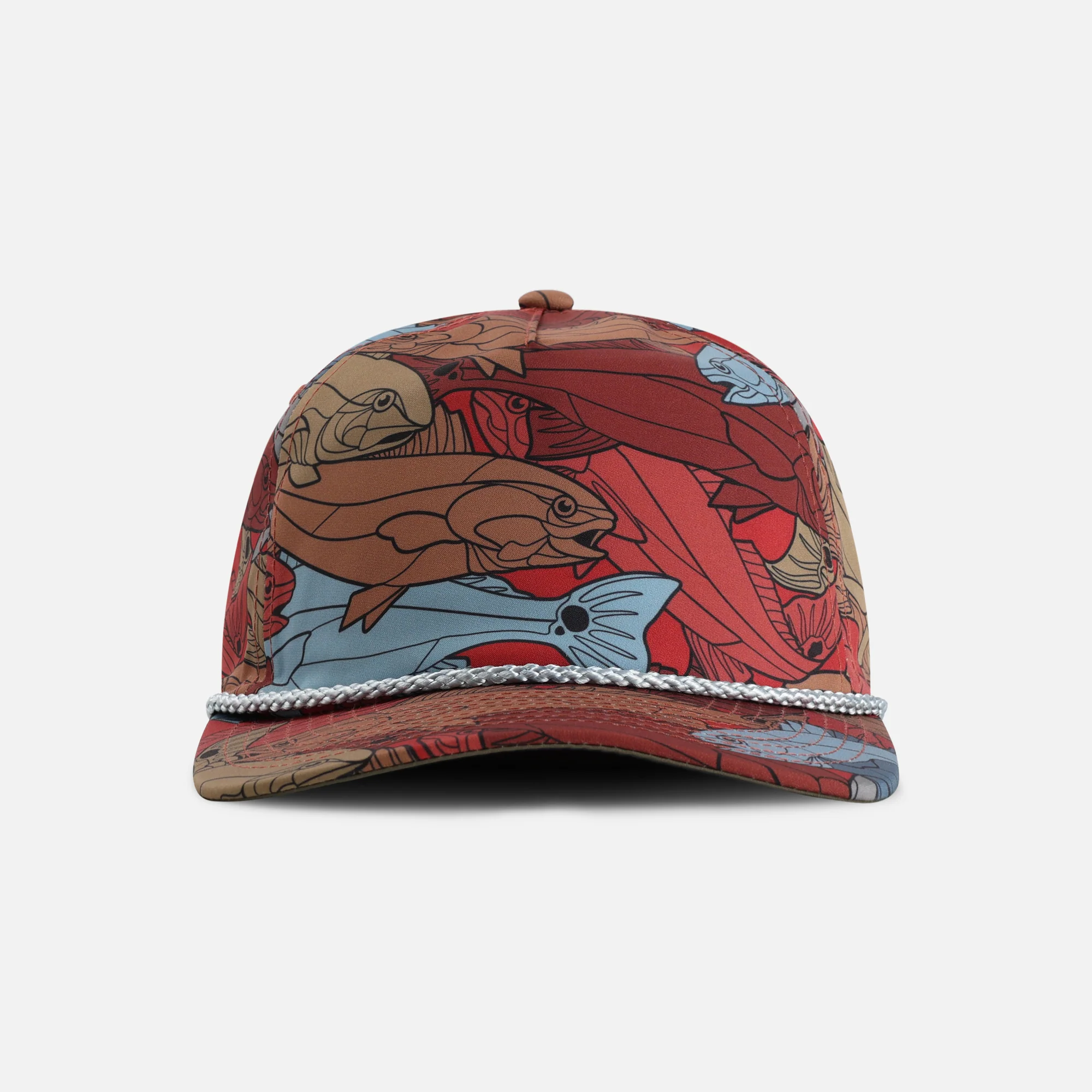 DNA014 - The Golden Hour Printed Performance Rope Cap - Image 34