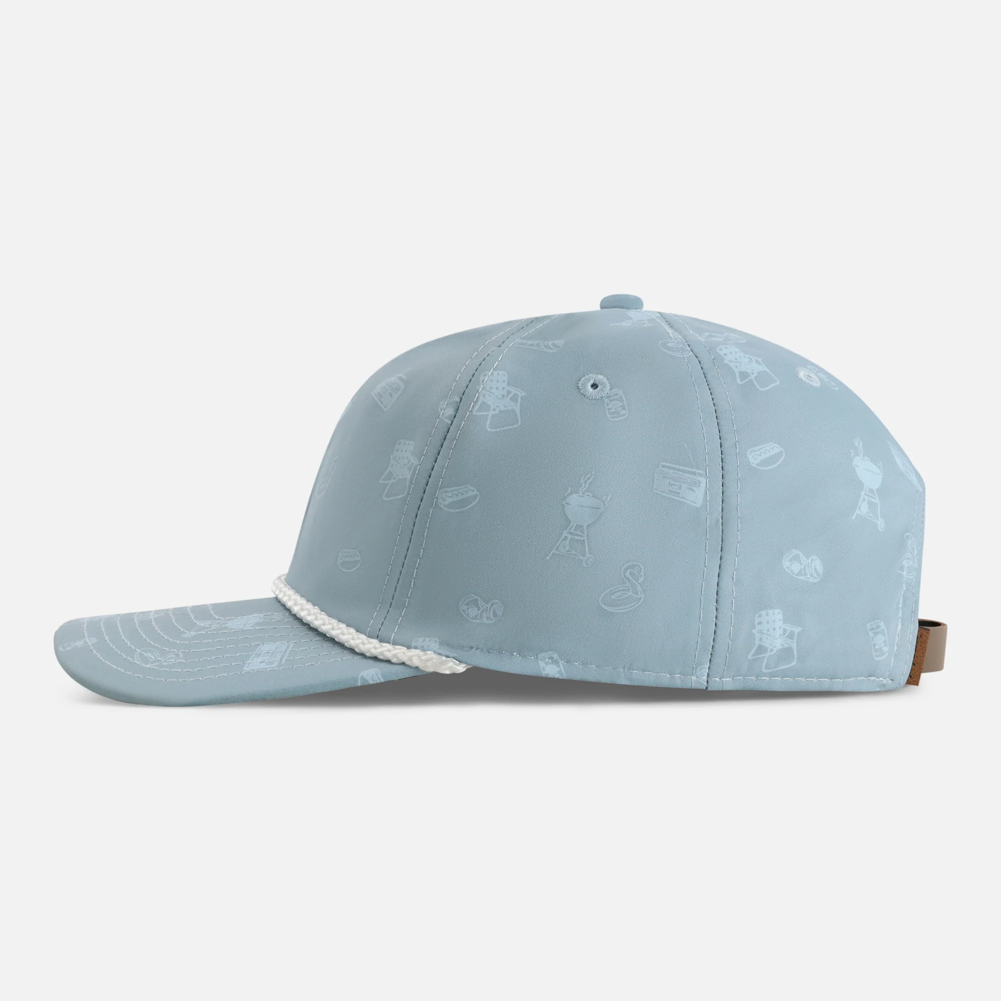 DNA014 - The Golden Hour Printed Performance Rope Cap - Image 59