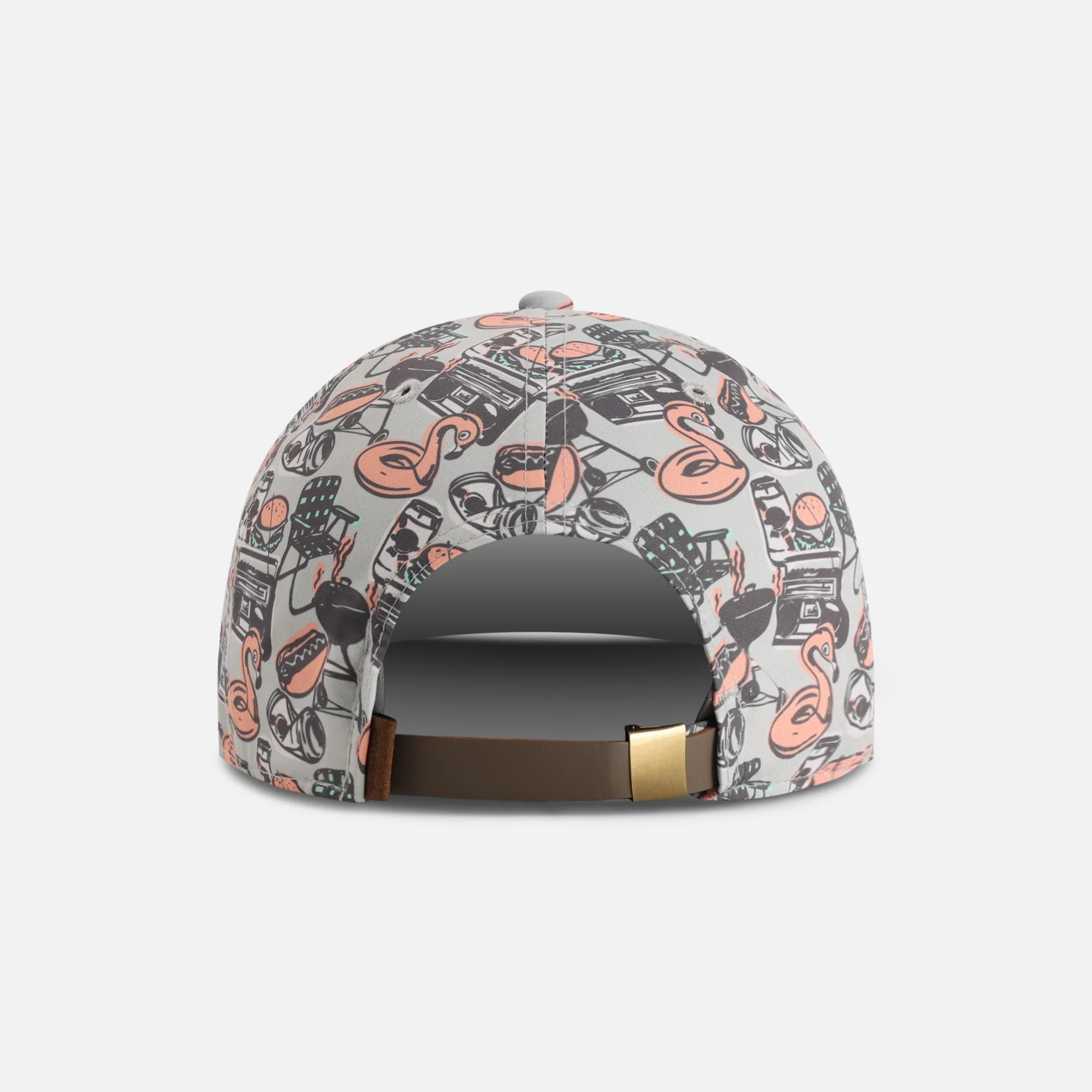 DNA014 - The Golden Hour Printed Performance Rope Cap - Image 64