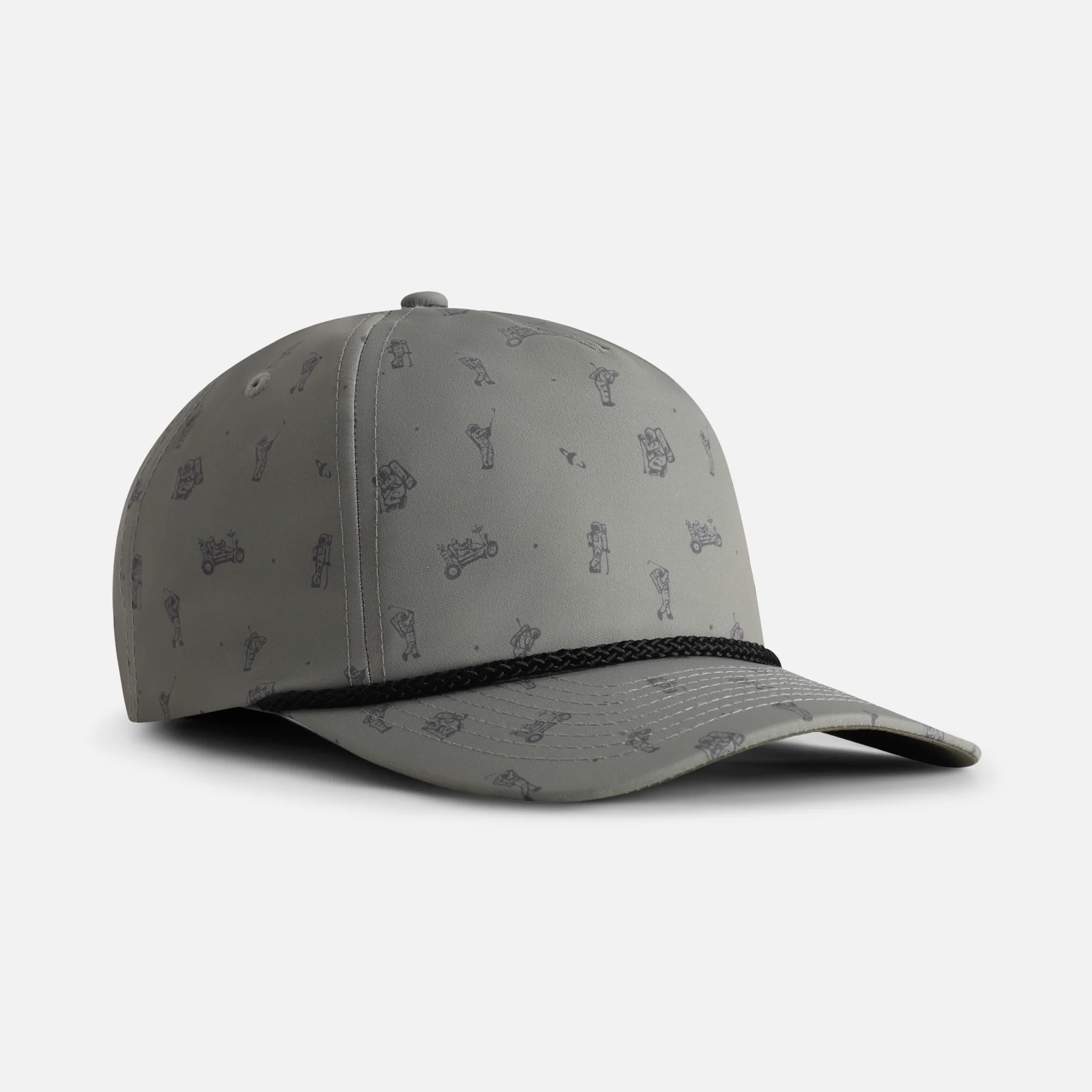 DNA014 - The Golden Hour Printed Performance Rope Cap - Image 69