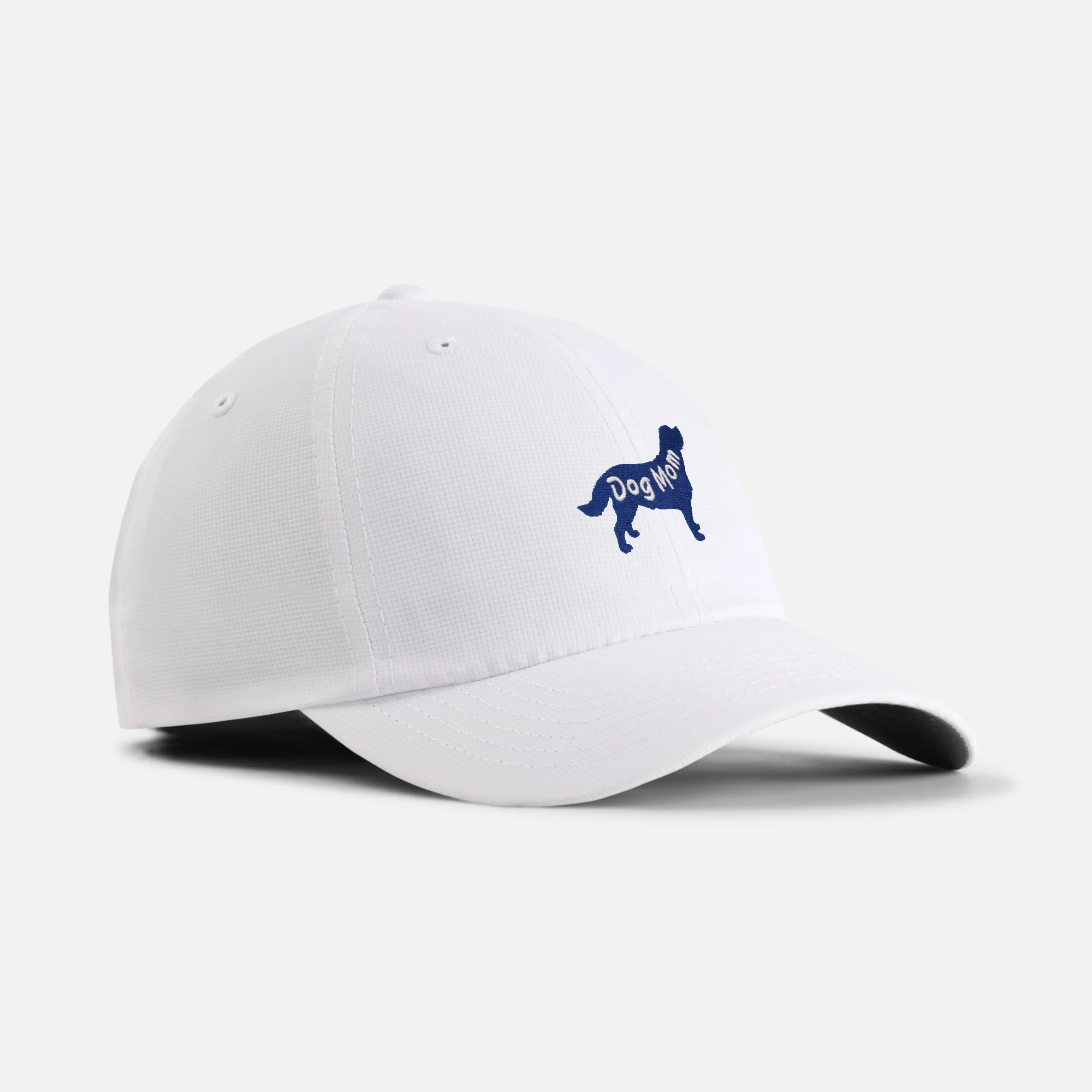 "Dog Mom" Small Fit Performance Ponytail Hat - Image 5