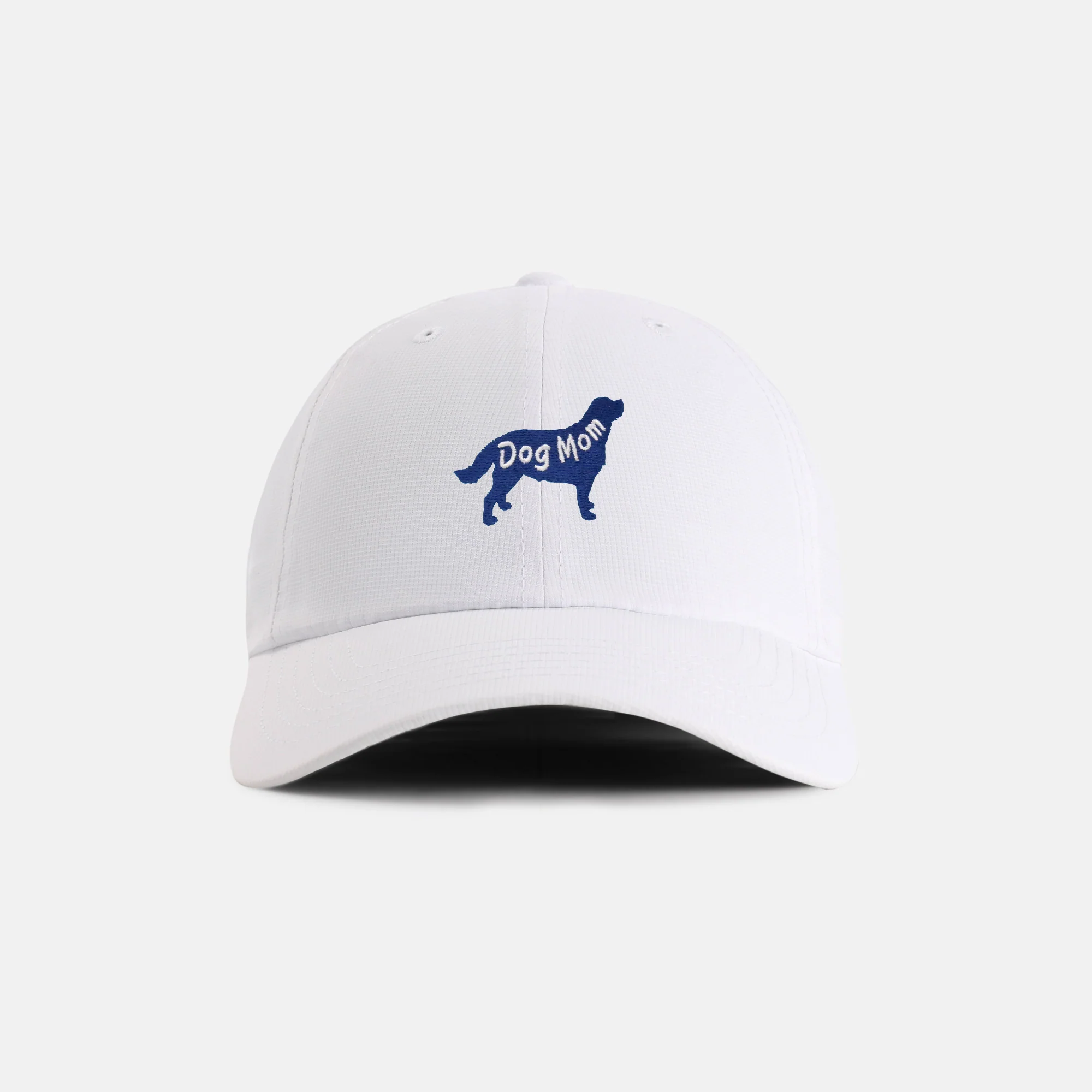 "Dog Mom" Small Fit Performance Ponytail Hat - Image 6