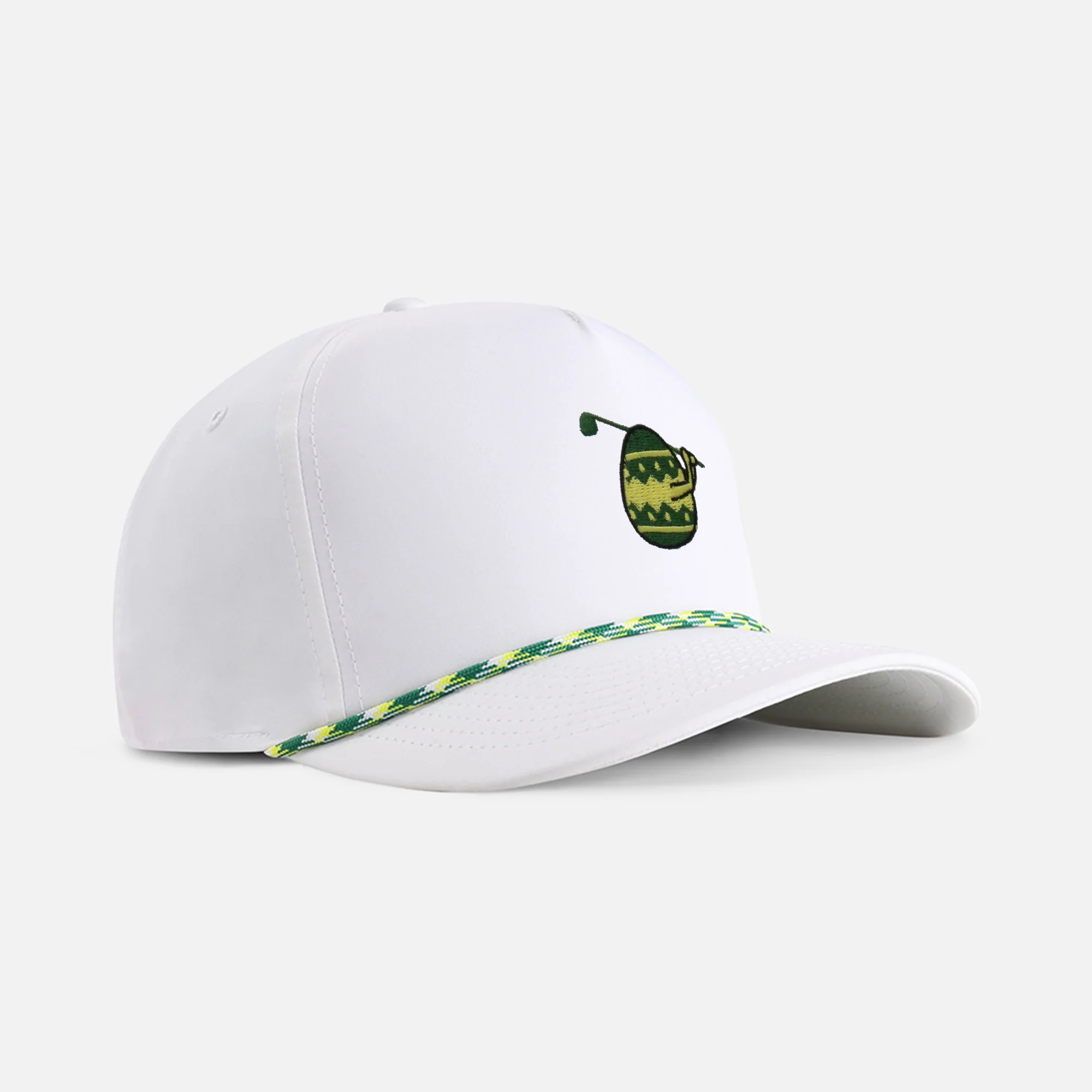 "Egg-Cellent Drive" 5-Panel Performance Rope Hat - Image 5
