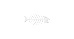 Fish Skeleton (White)