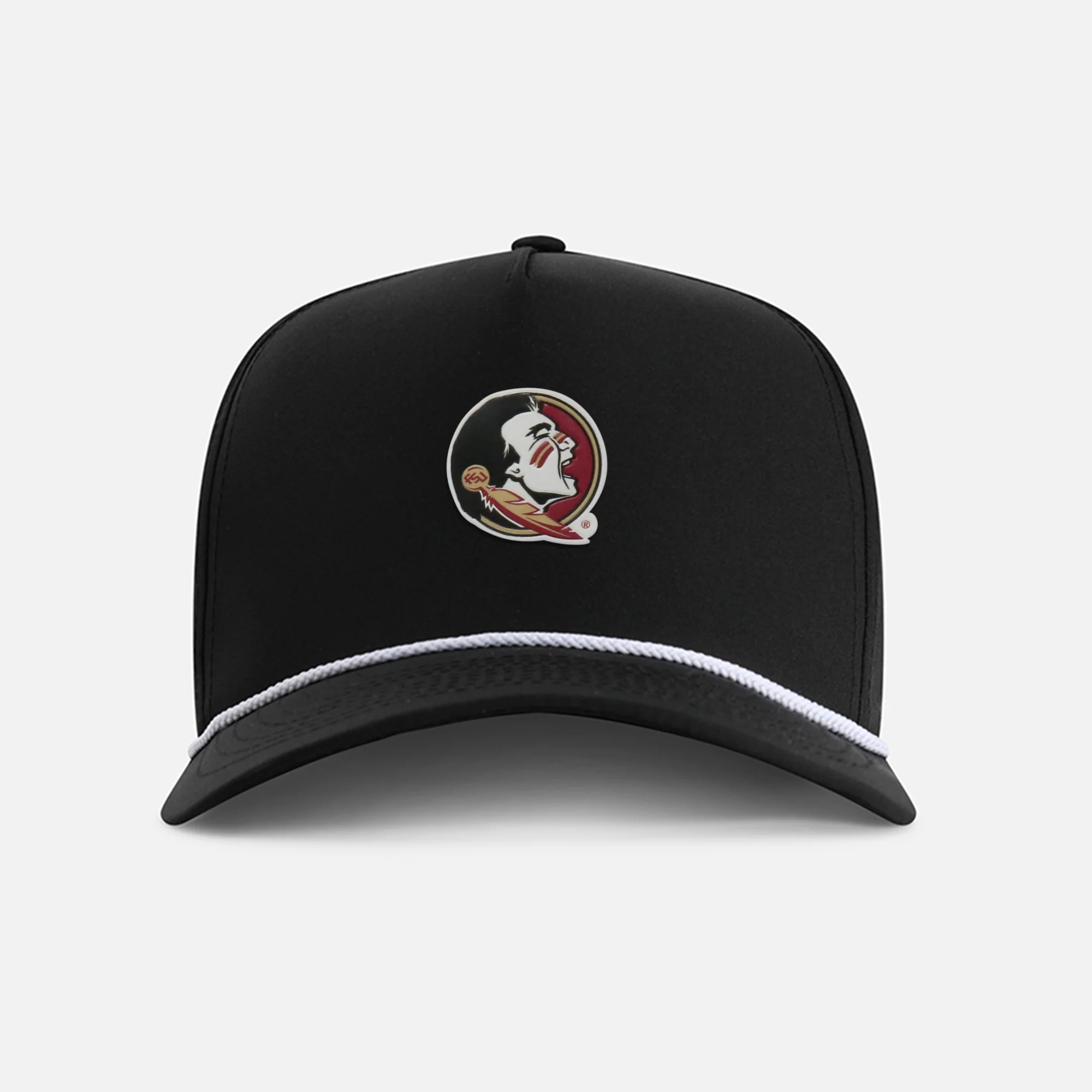 Florida State University "Seminole Head" 5-Panel Performance Rope Hat - Image 10