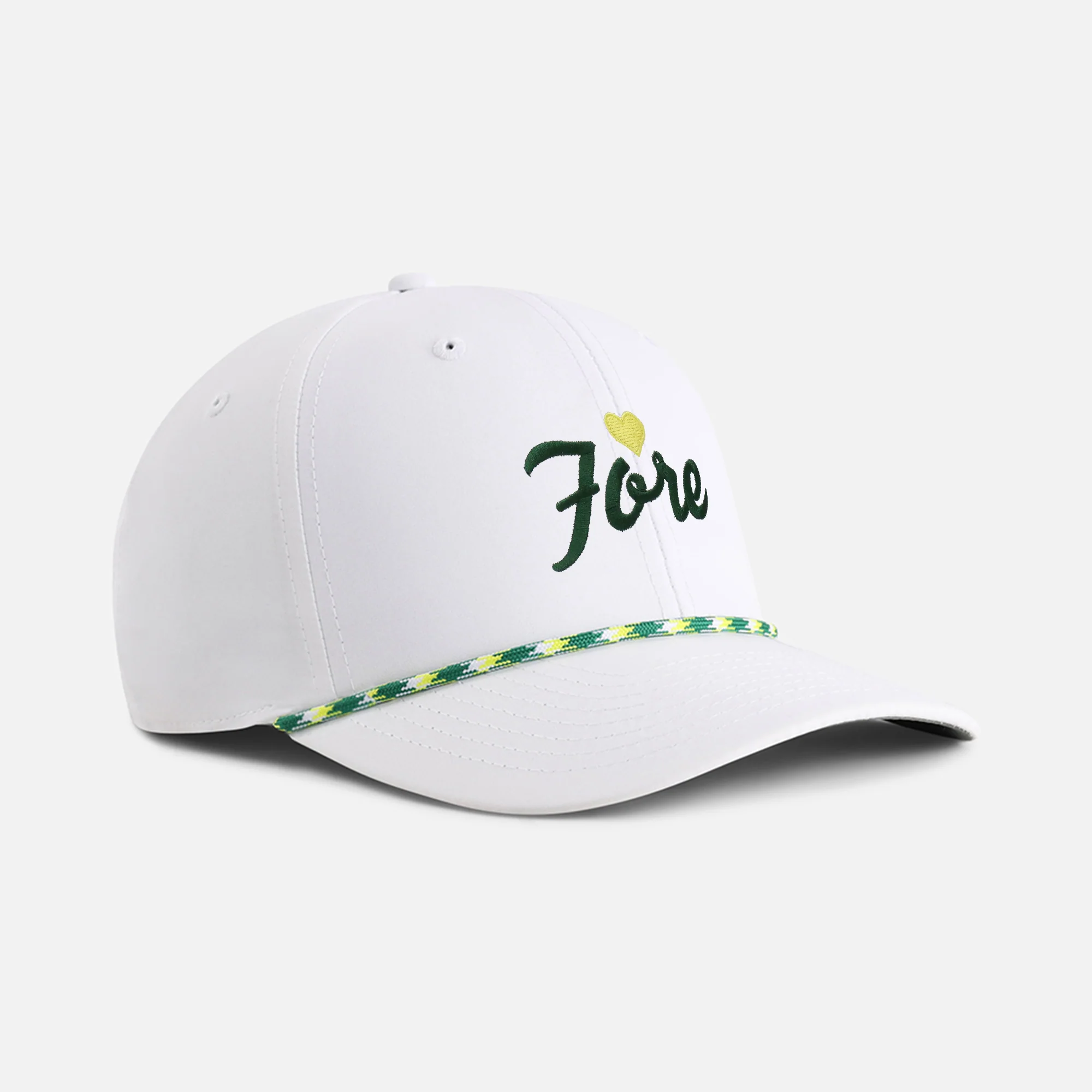 "Fore" 6-Panel Performance Rope Hat