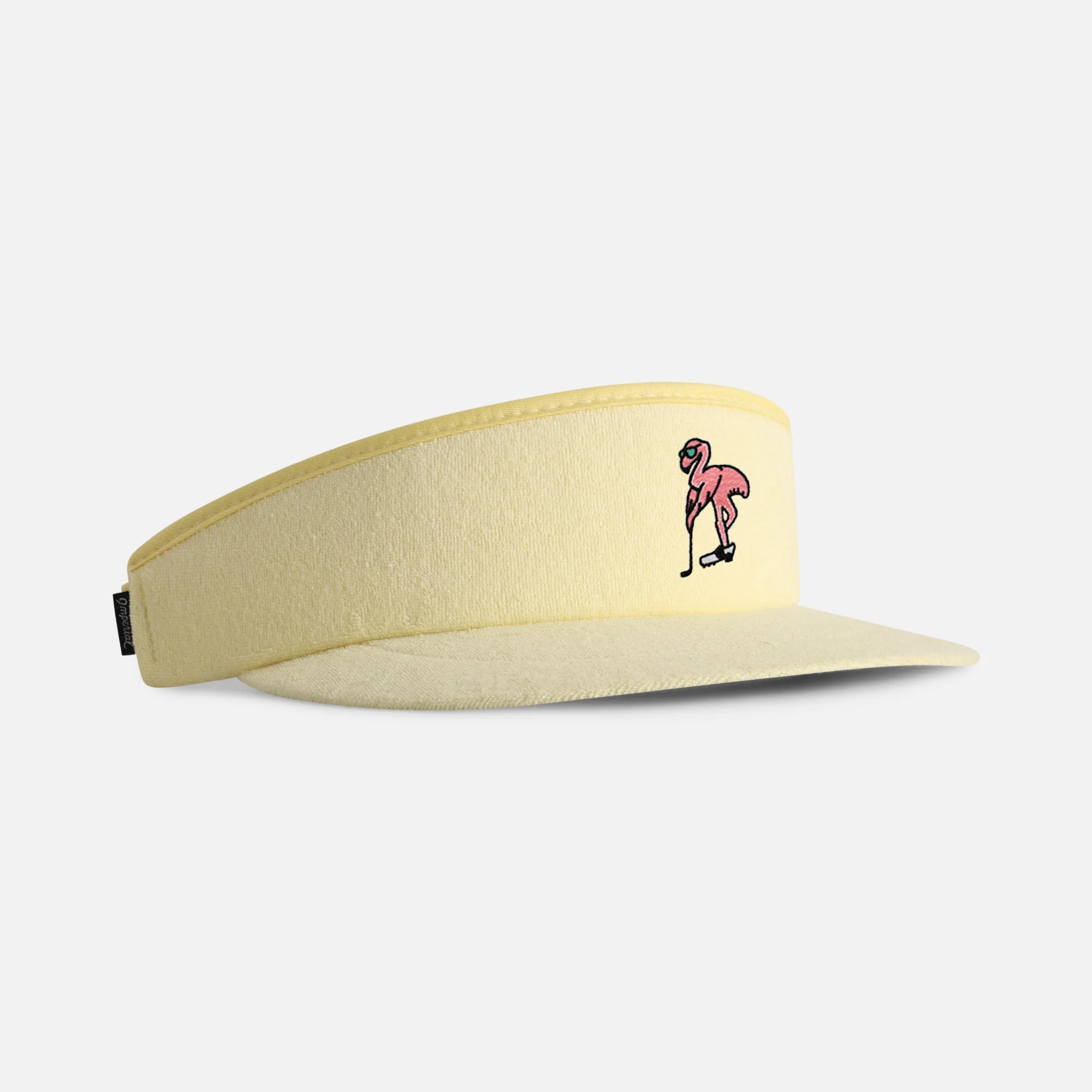 The Fuzzy Flamingo - Terry Cloth Imperial Tour Visor® - Image 4