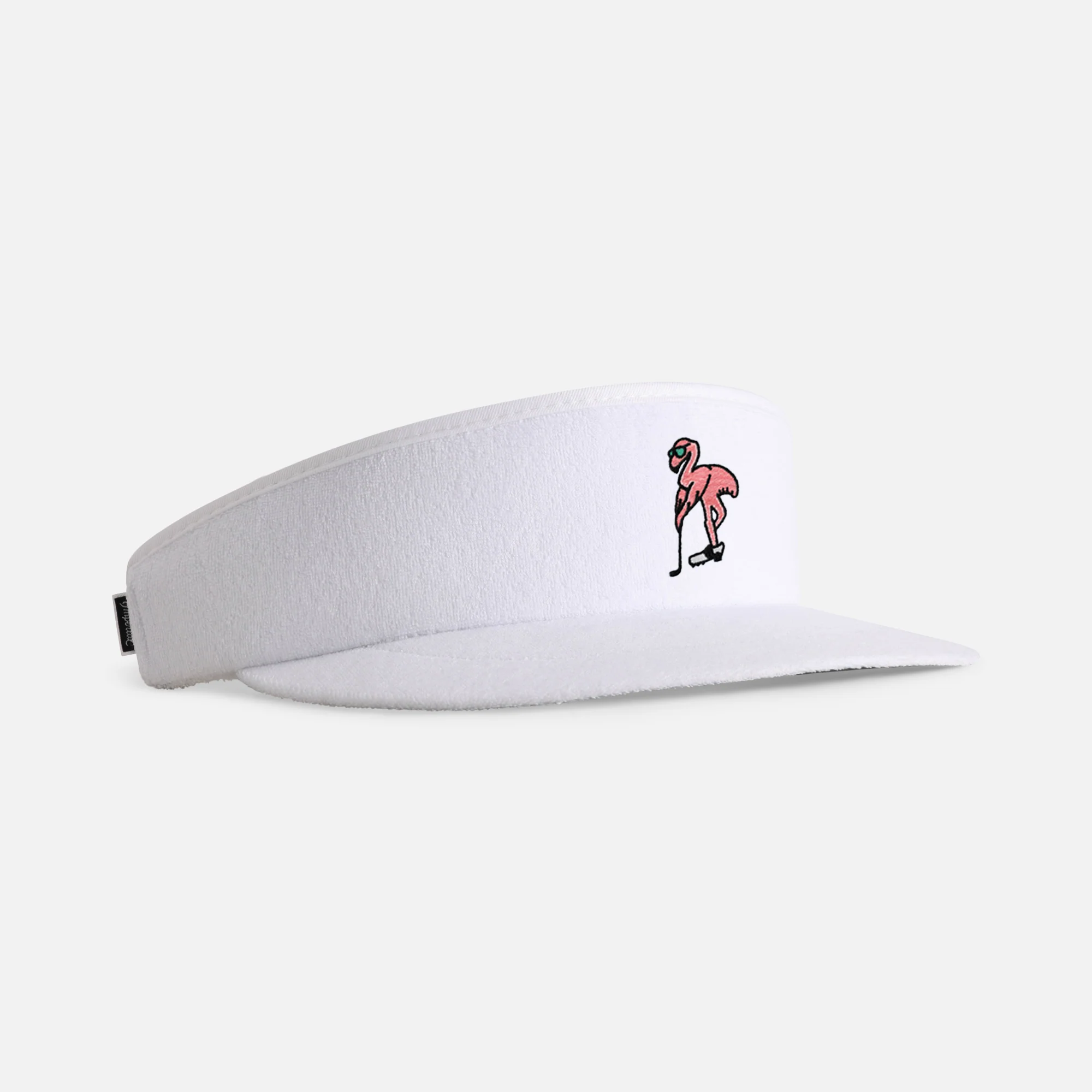 The Fuzzy Flamingo - Terry Cloth Imperial Tour Visor® - Image 7