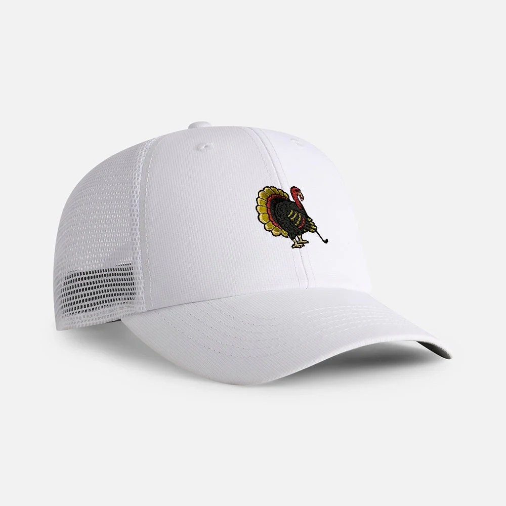 "Gobble Golf" Performance Trucker Hat
