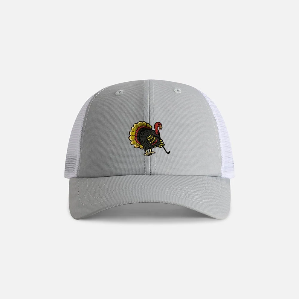 "Gobble Golf" Performance Trucker Hat - Image 6