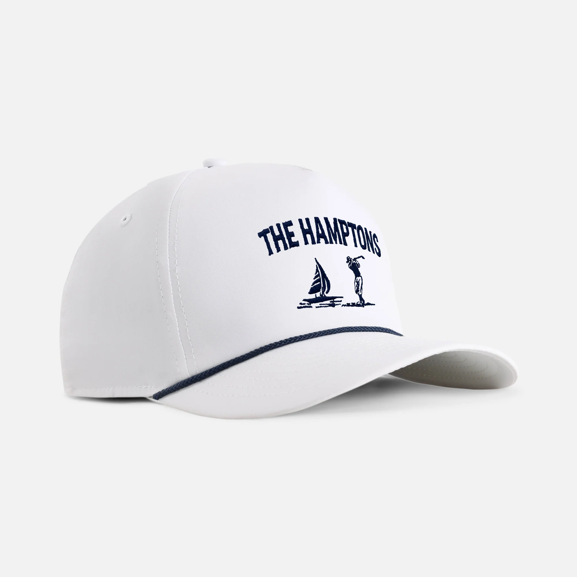 Hamptons Golf Sailboat 5-Panel Performance Rope Hat - Image 5