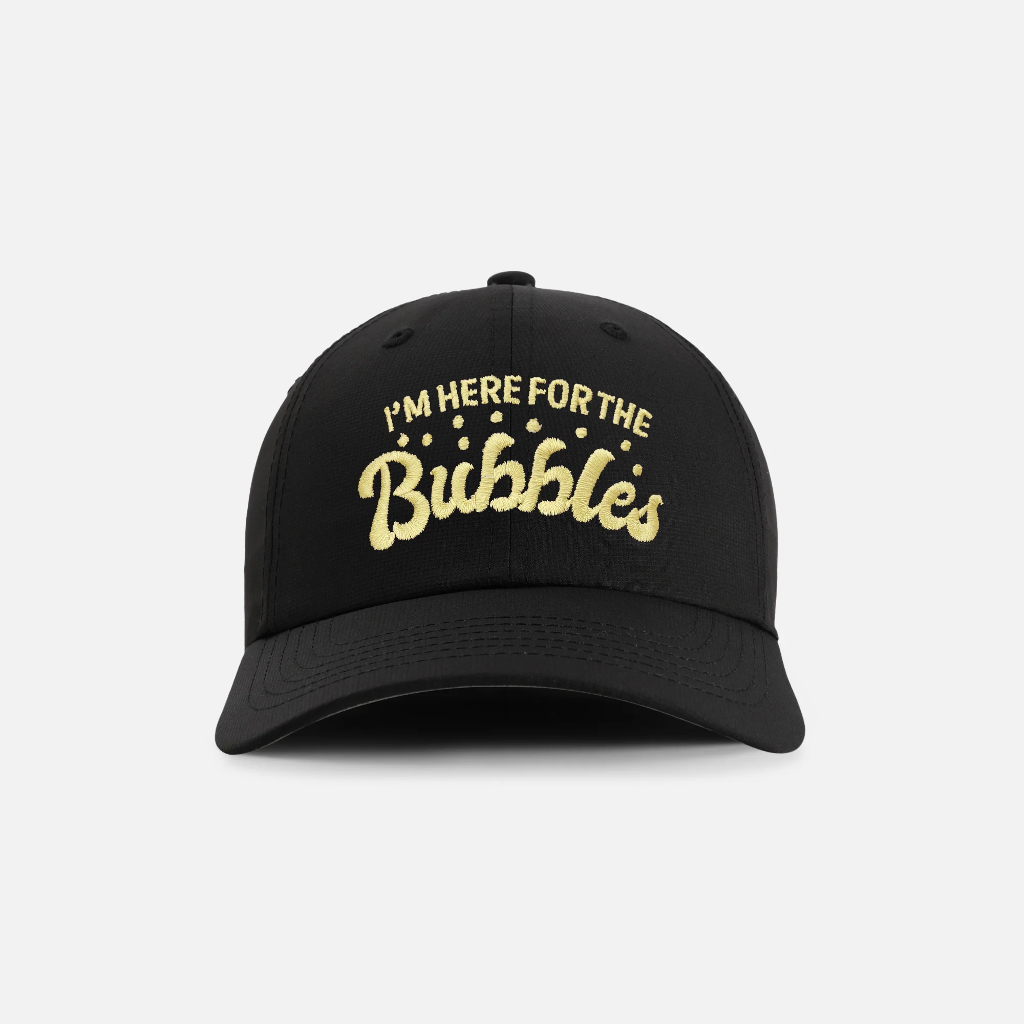"Here for the Bubbles" Original Small Fit Performance Hat - Image 6