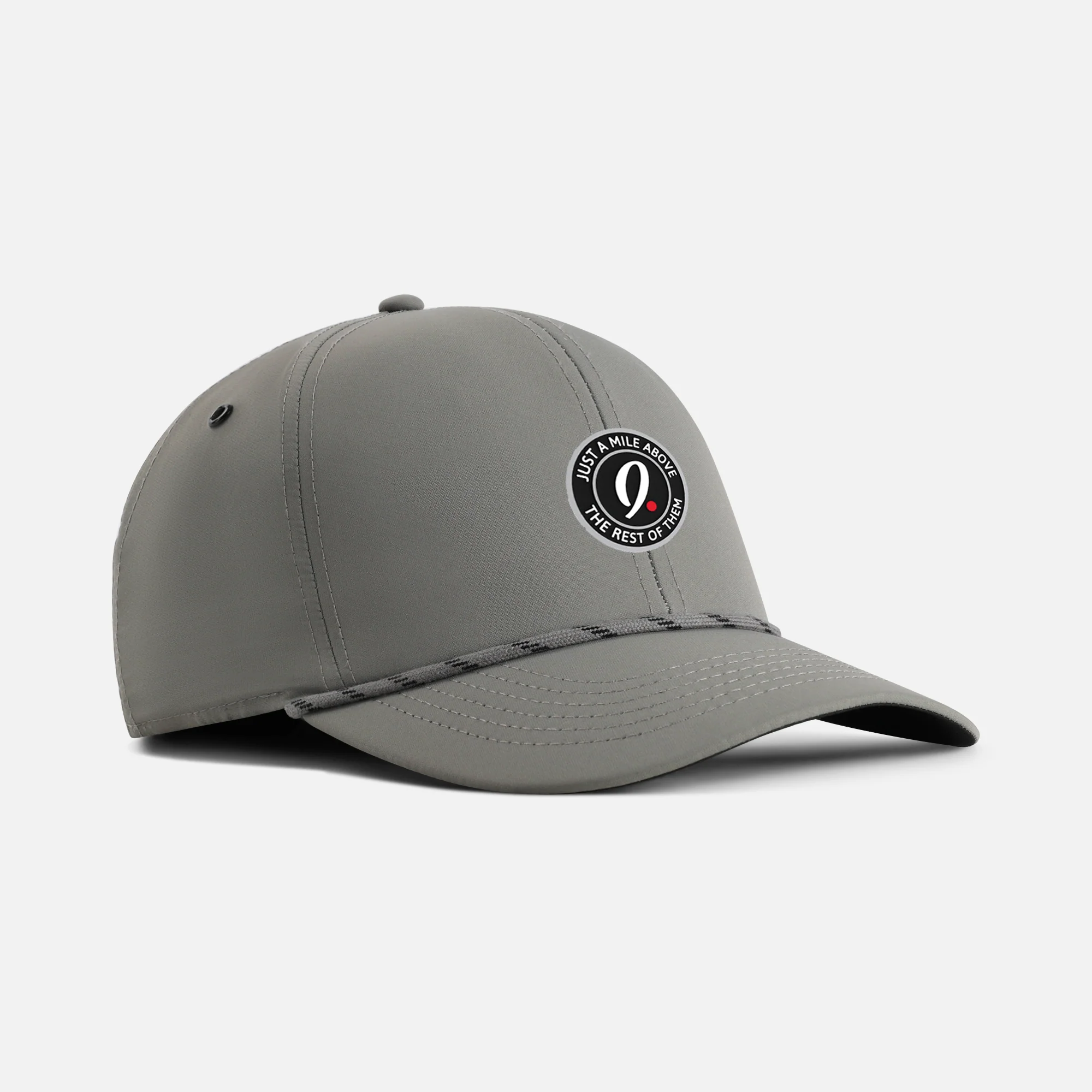 Just A Mile Above - 6-Panel Performance Rope Cap