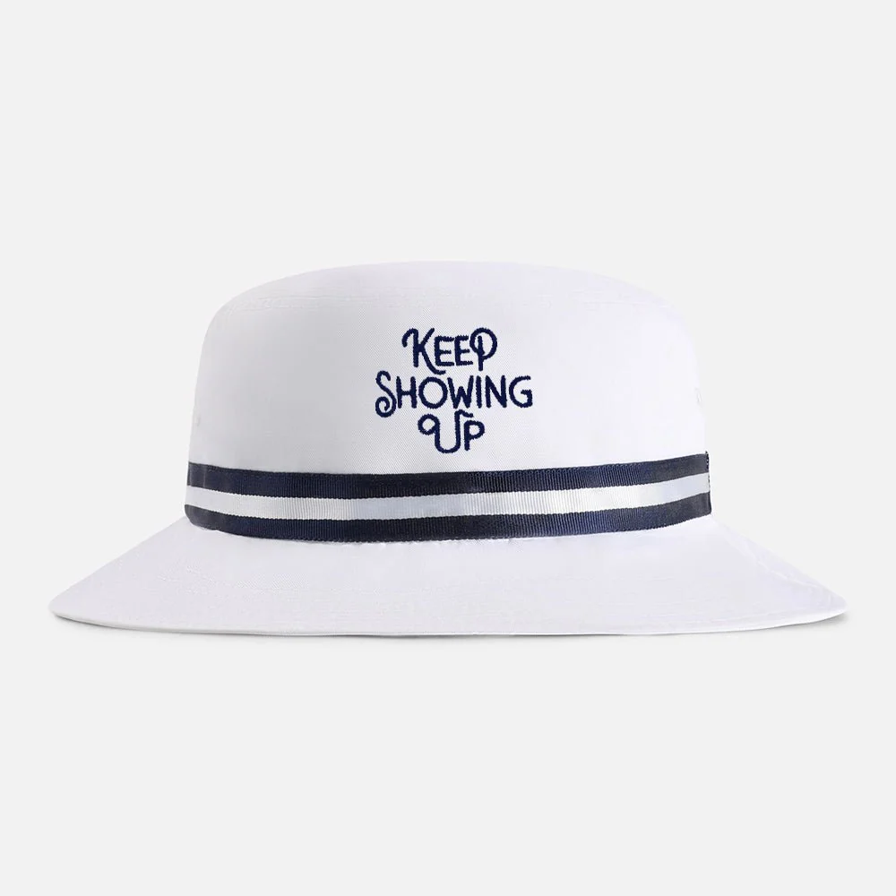 "Keep Showing Up" Performance Bucket Hat - Image 2