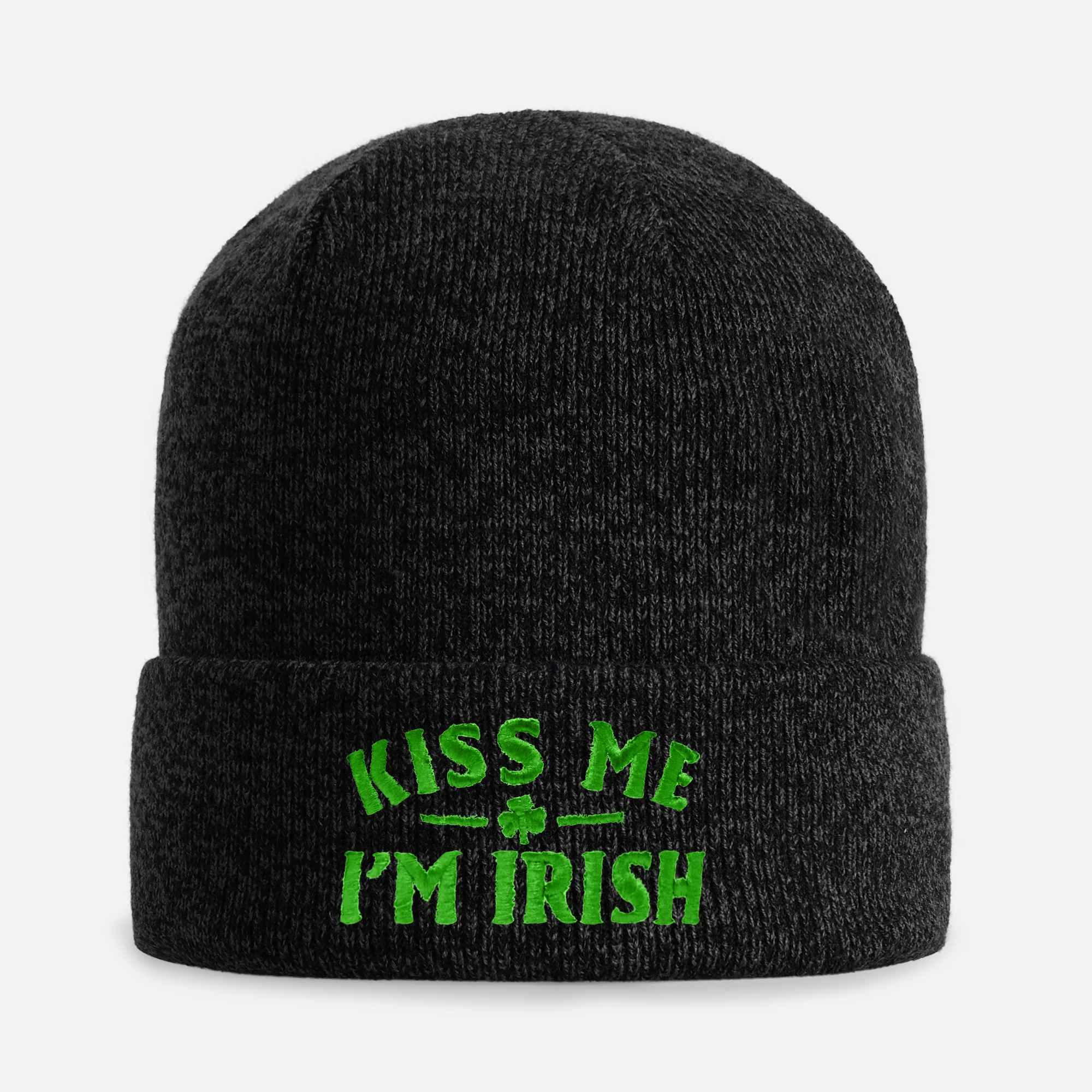 "Kiss Me, I'm Irish" Lightweight Knit Beanie