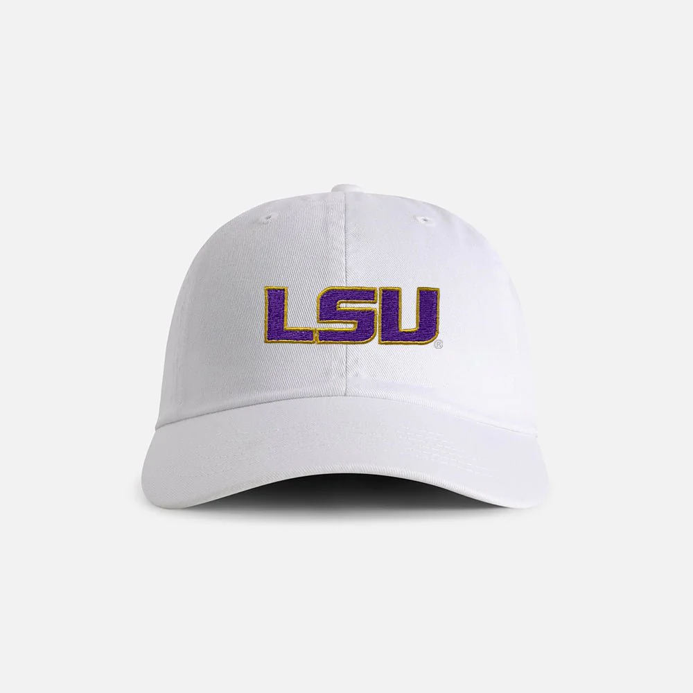 Louisiana State University "LSU Block" Original Cotton Dad Hat - Image 5