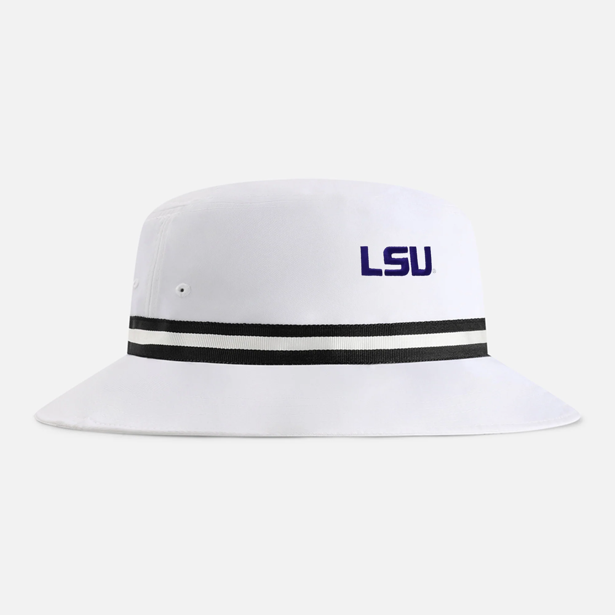 Louisiana State University "LSU Block" Performance Bucket Hat