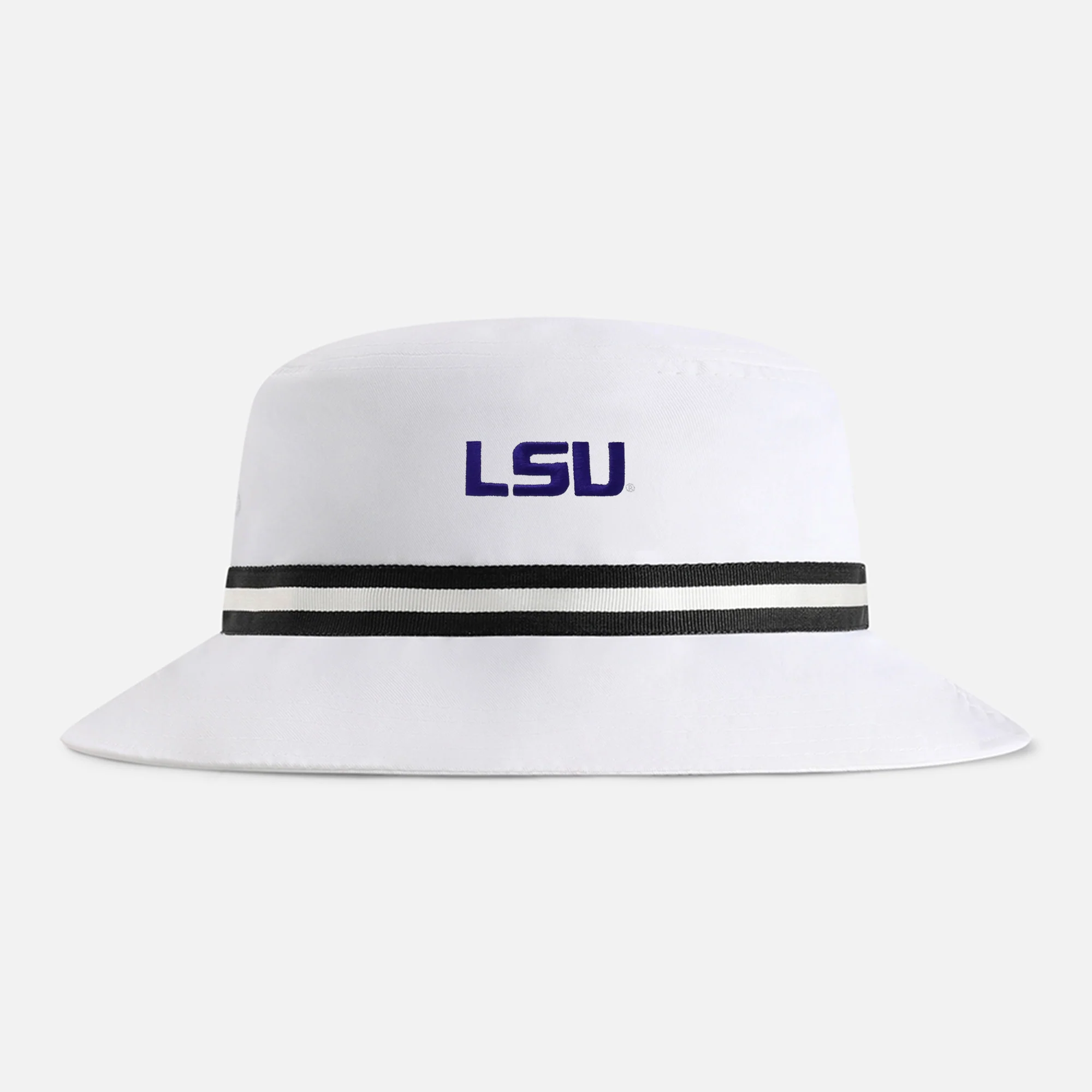 Louisiana State University "LSU Block" Performance Bucket Hat - Image 2