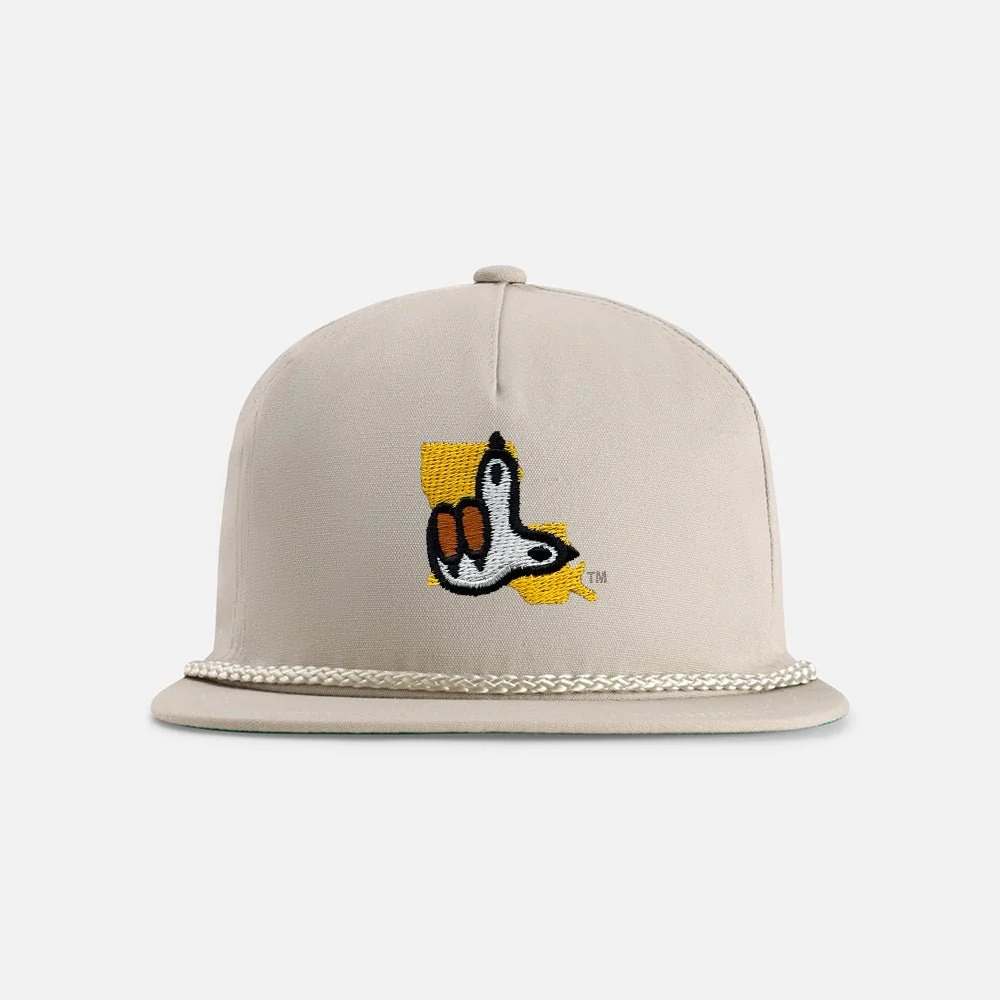 Louisiana State University "LSU Hand Sign" Original Rope Hat - Image 2