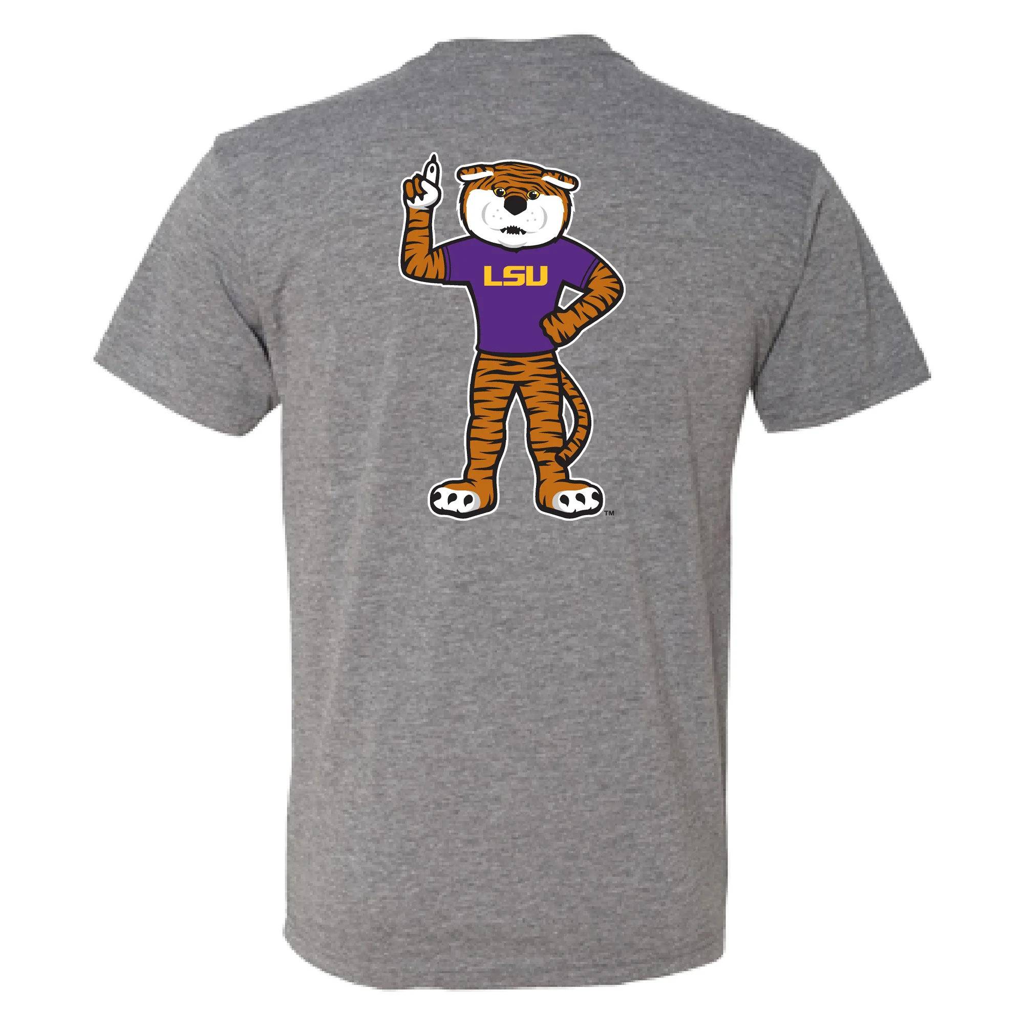 Louisiana State University "LSU & Mike the Tiger" Men's Short Sleeve T-Shirt - Image 4