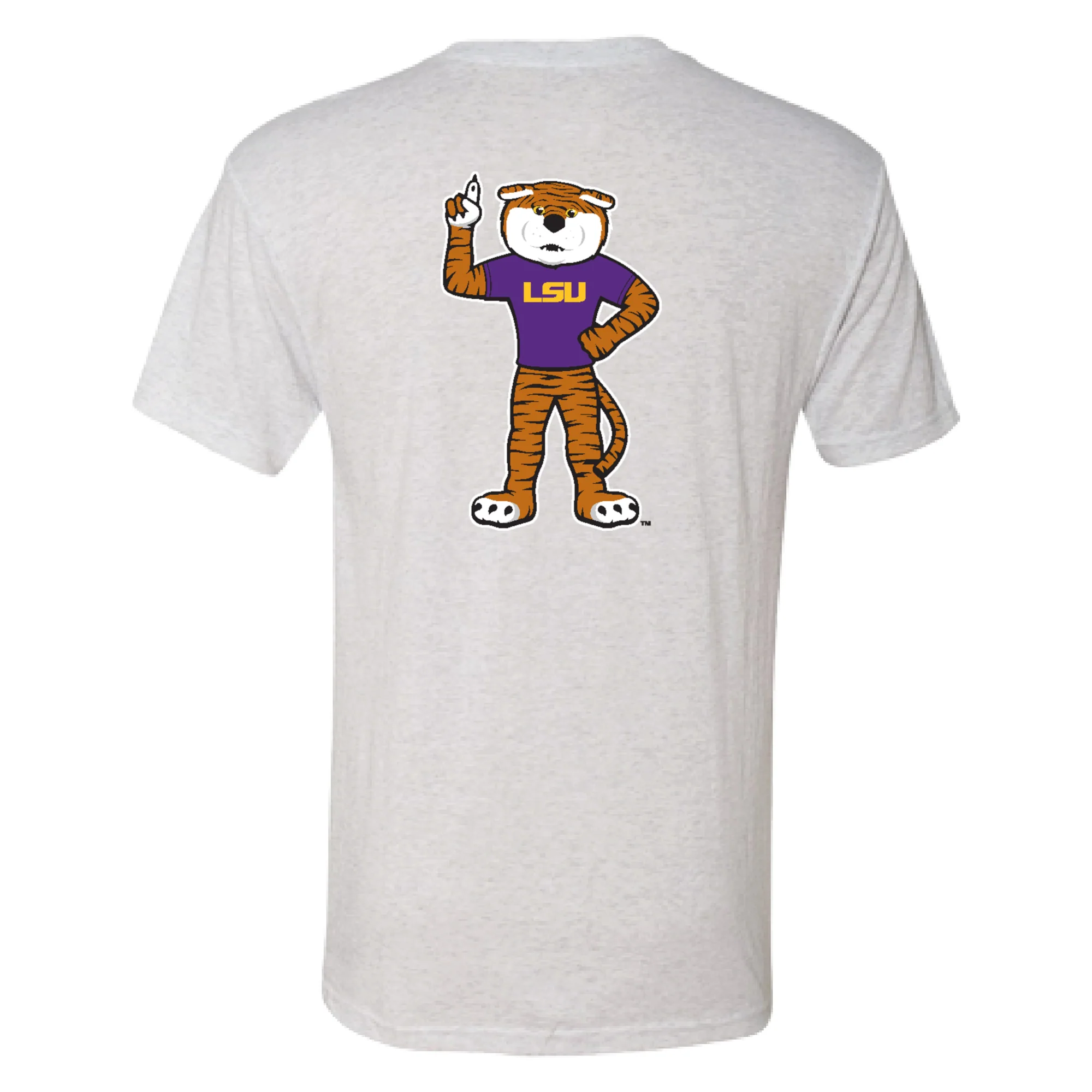 Louisiana State University "LSU & Mike the Tiger" Men's Short Sleeve T-Shirt - Image 6