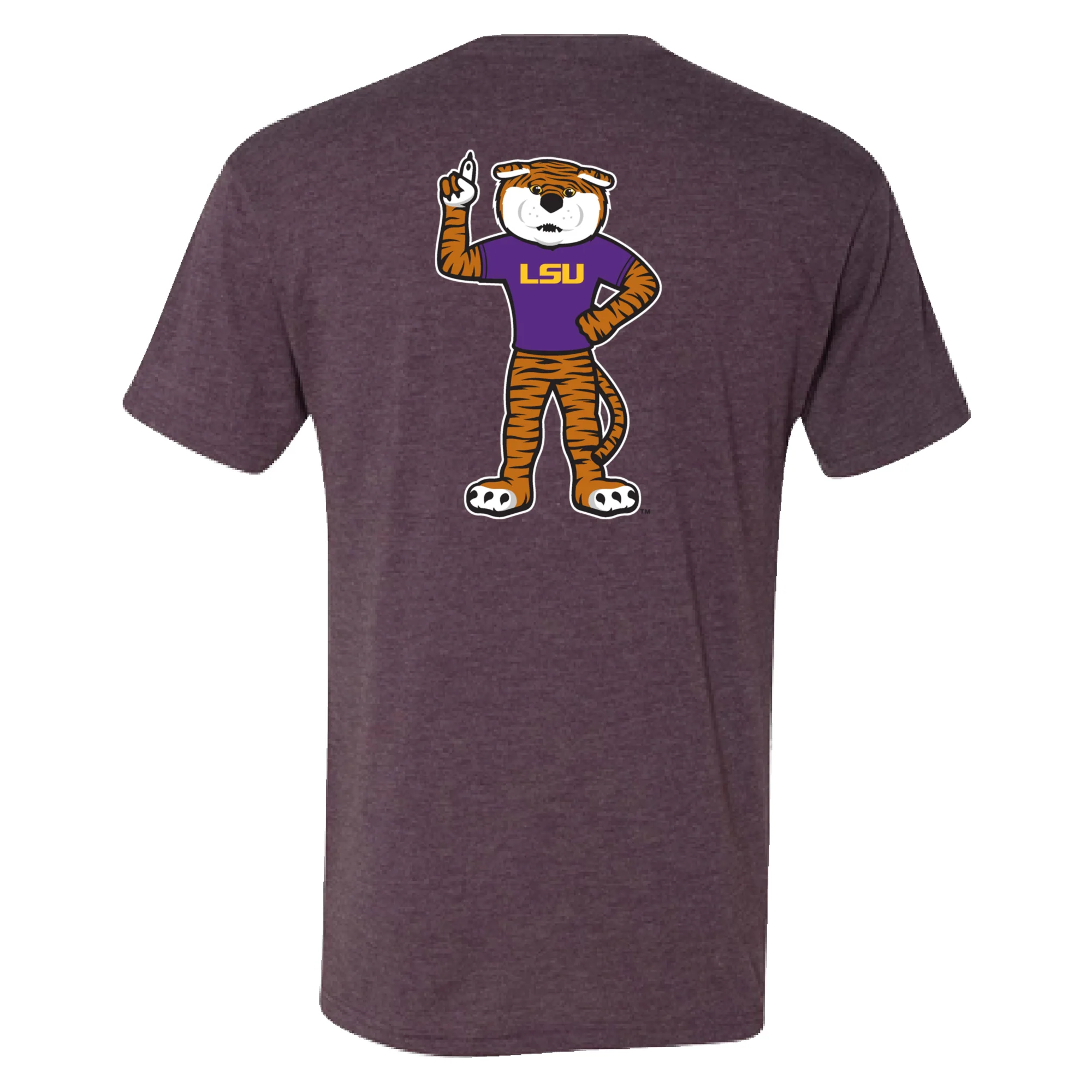 Louisiana State University "LSU & Mike the Tiger" Men's Short Sleeve T-Shirt - Image 8