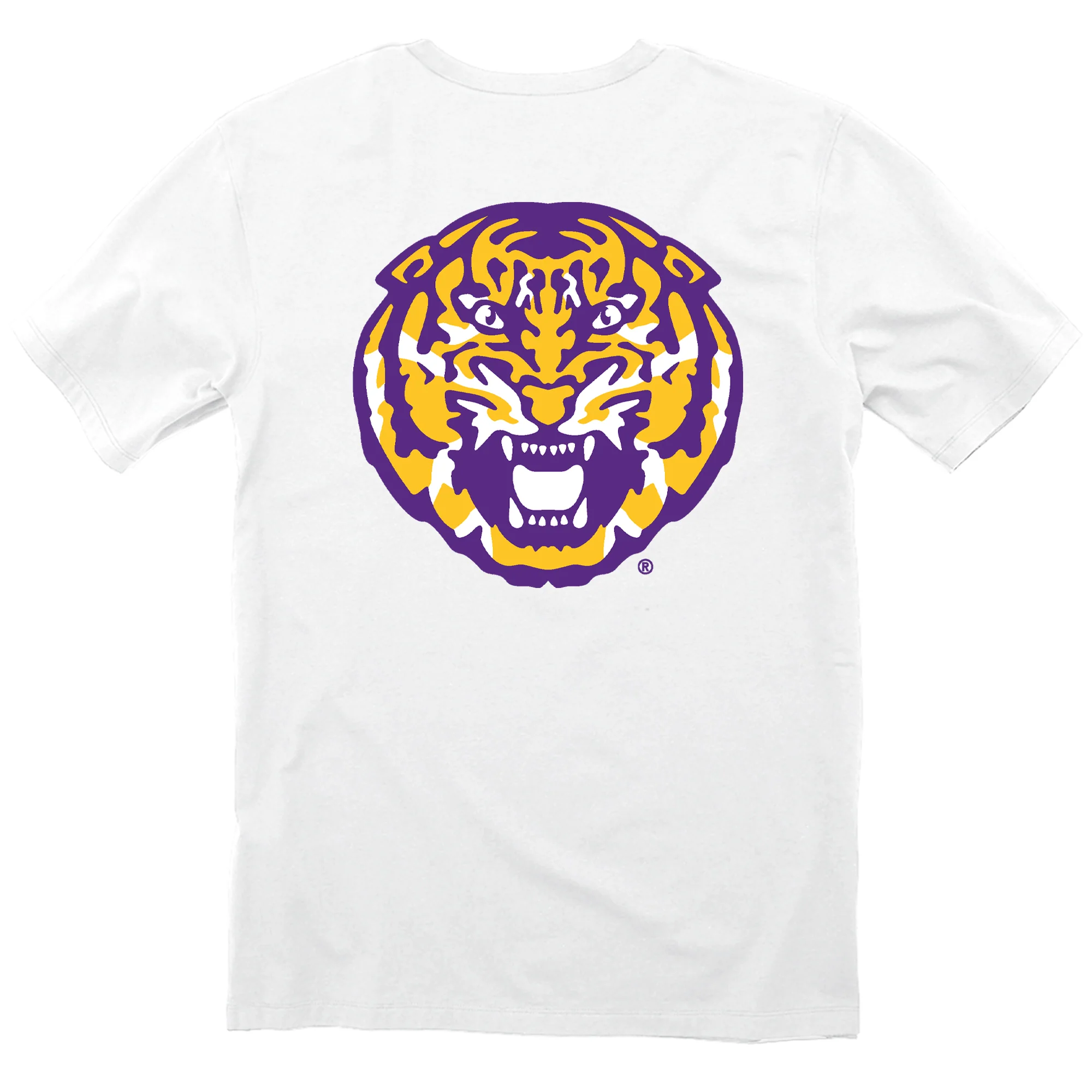 Louisiana State University "LSU & Tiger Head" Men's Short Sleeve T-Shirt - Image 5