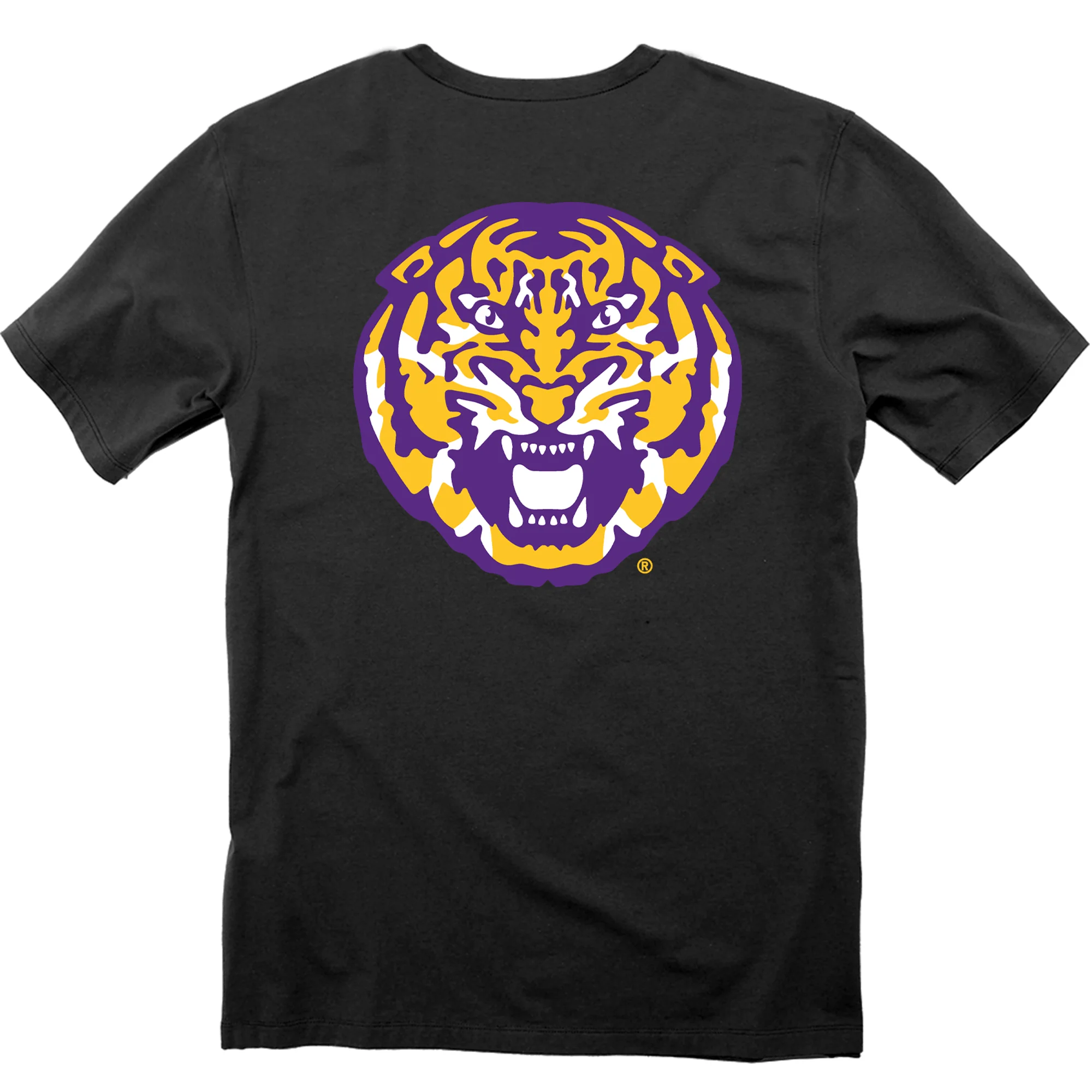 Louisiana State University "LSU & Tiger Head" Men's Short Sleeve T-Shirt - Image 6